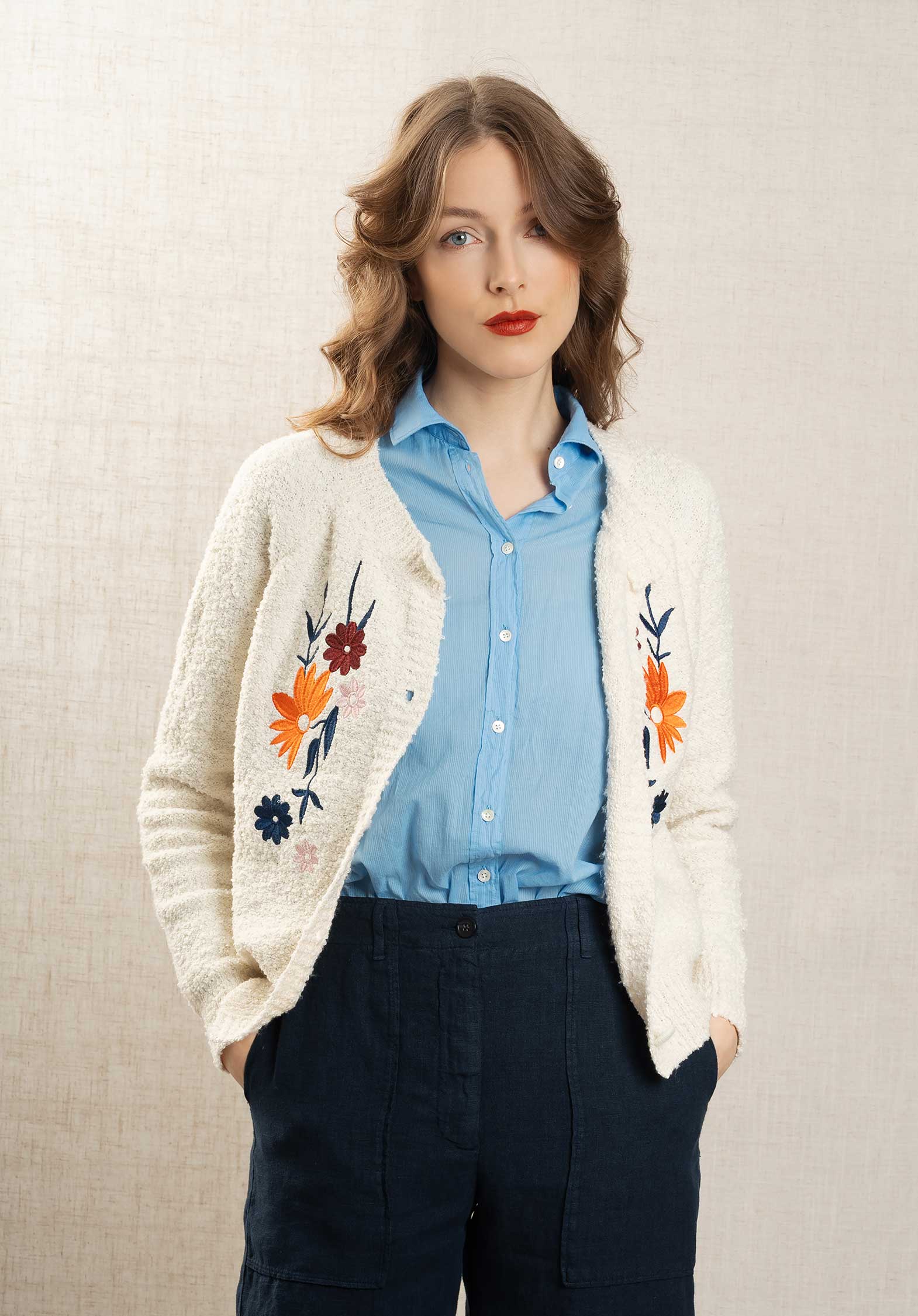 Cardigan 1188a Blanc