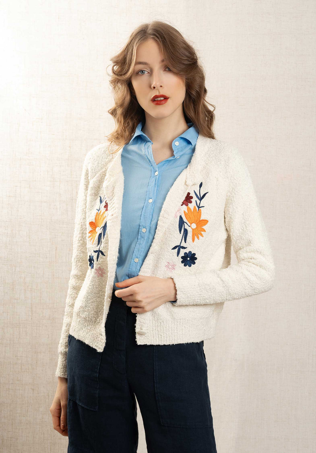 Cardigan 1188a Blanc