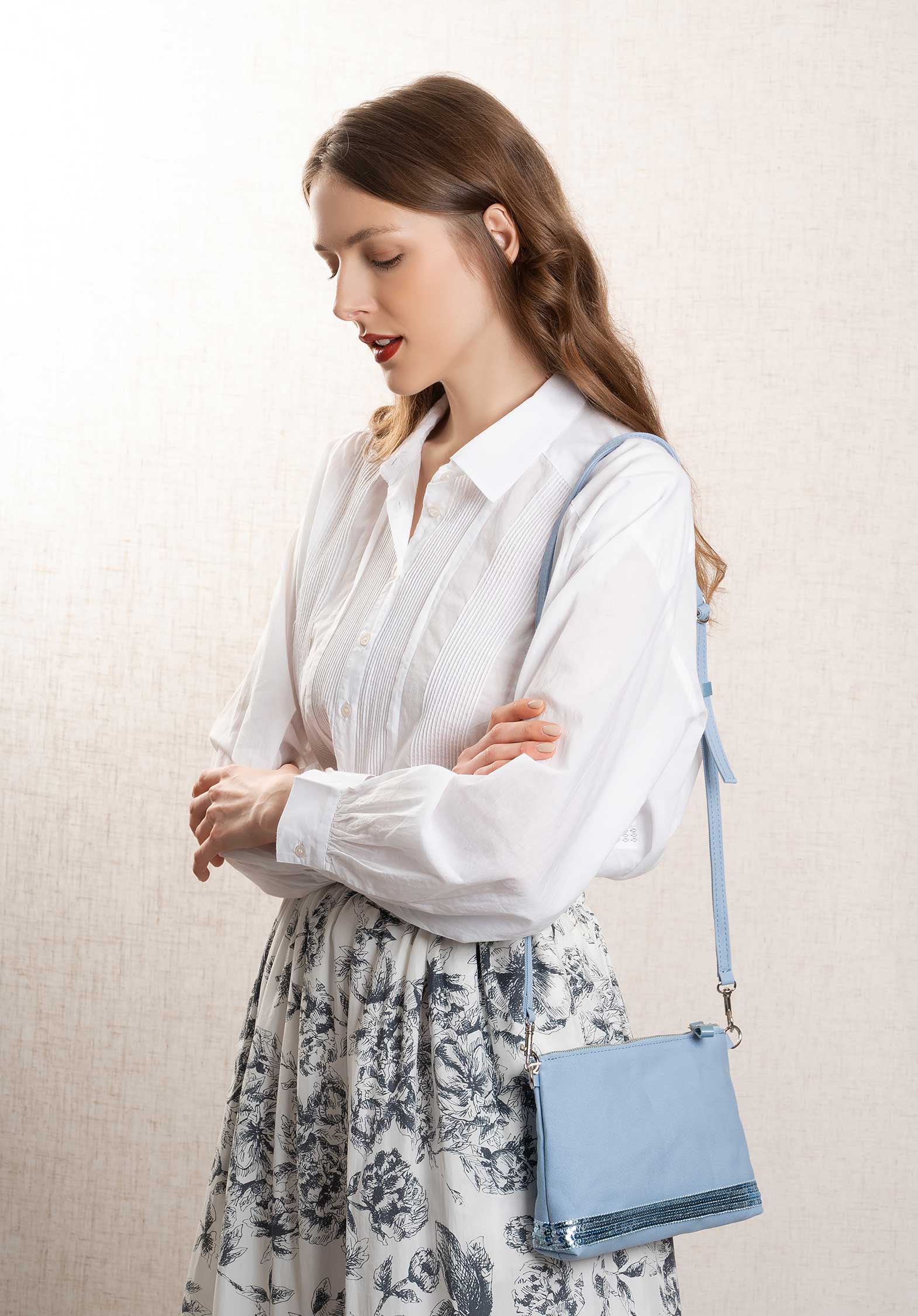 Crossbody Bag Pochette Epa 0pve01-v41071 Indigo-Clair