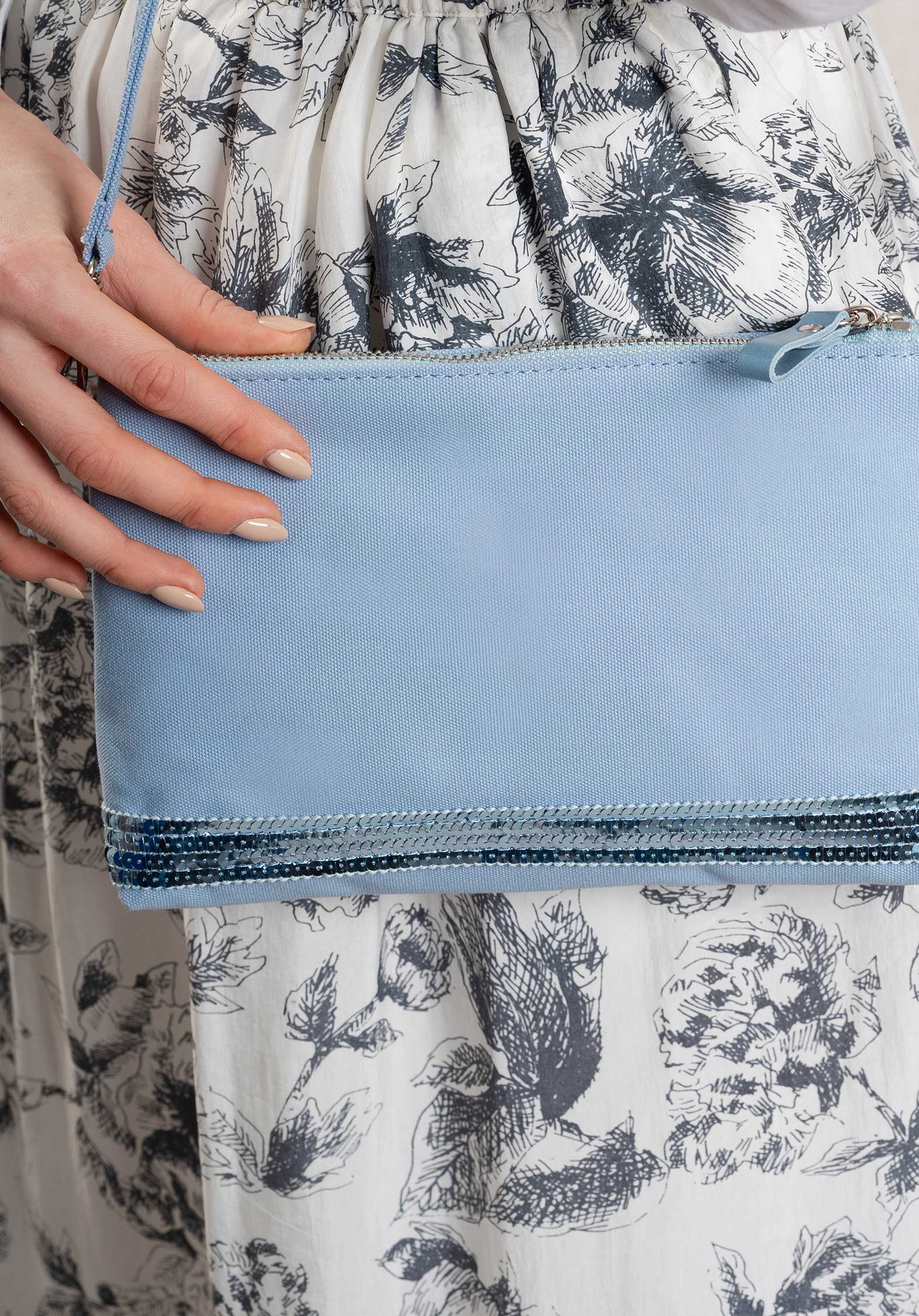 Crossbody Bag Pochette Epa 0pve01-v41071 Indigo-Clair