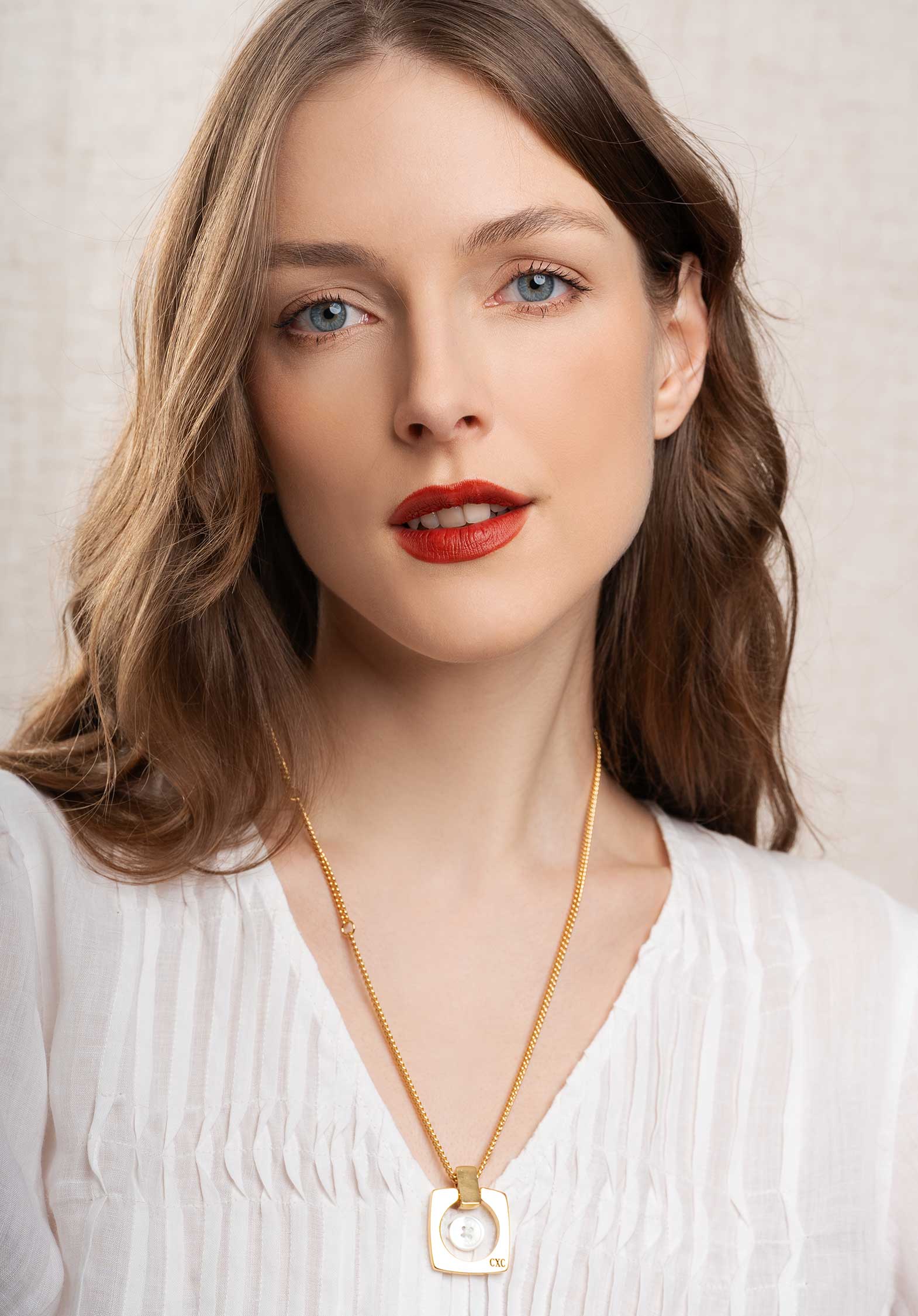 Jwnec00160glgl0000u Neckla Aldaba Necklace Gold