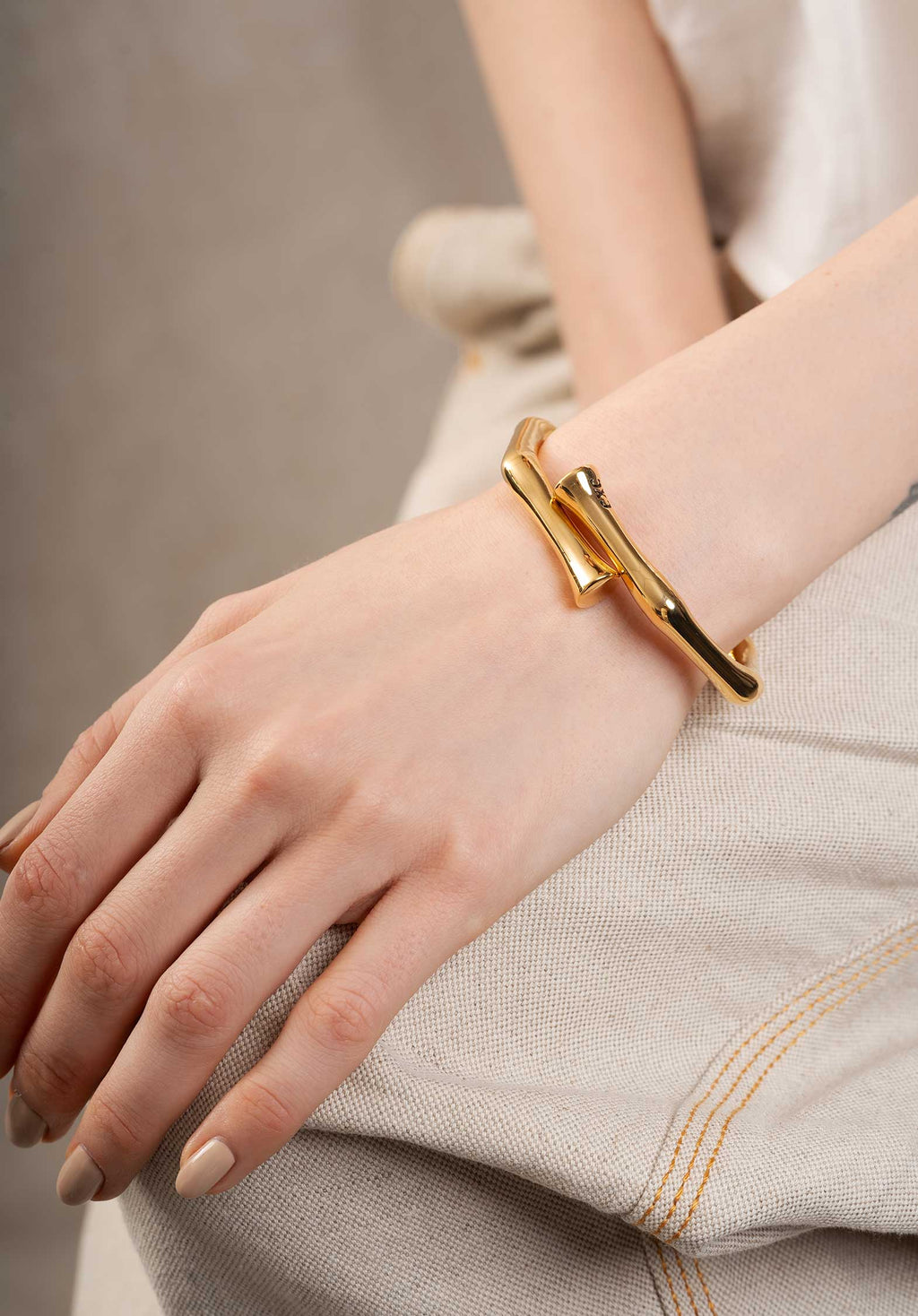 Jwbra00169glgl0000m Bracel Bamboo Bracelet Gold