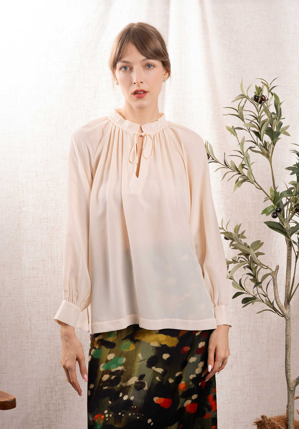 Blouse Anita 3eva88-v09301 Poudre