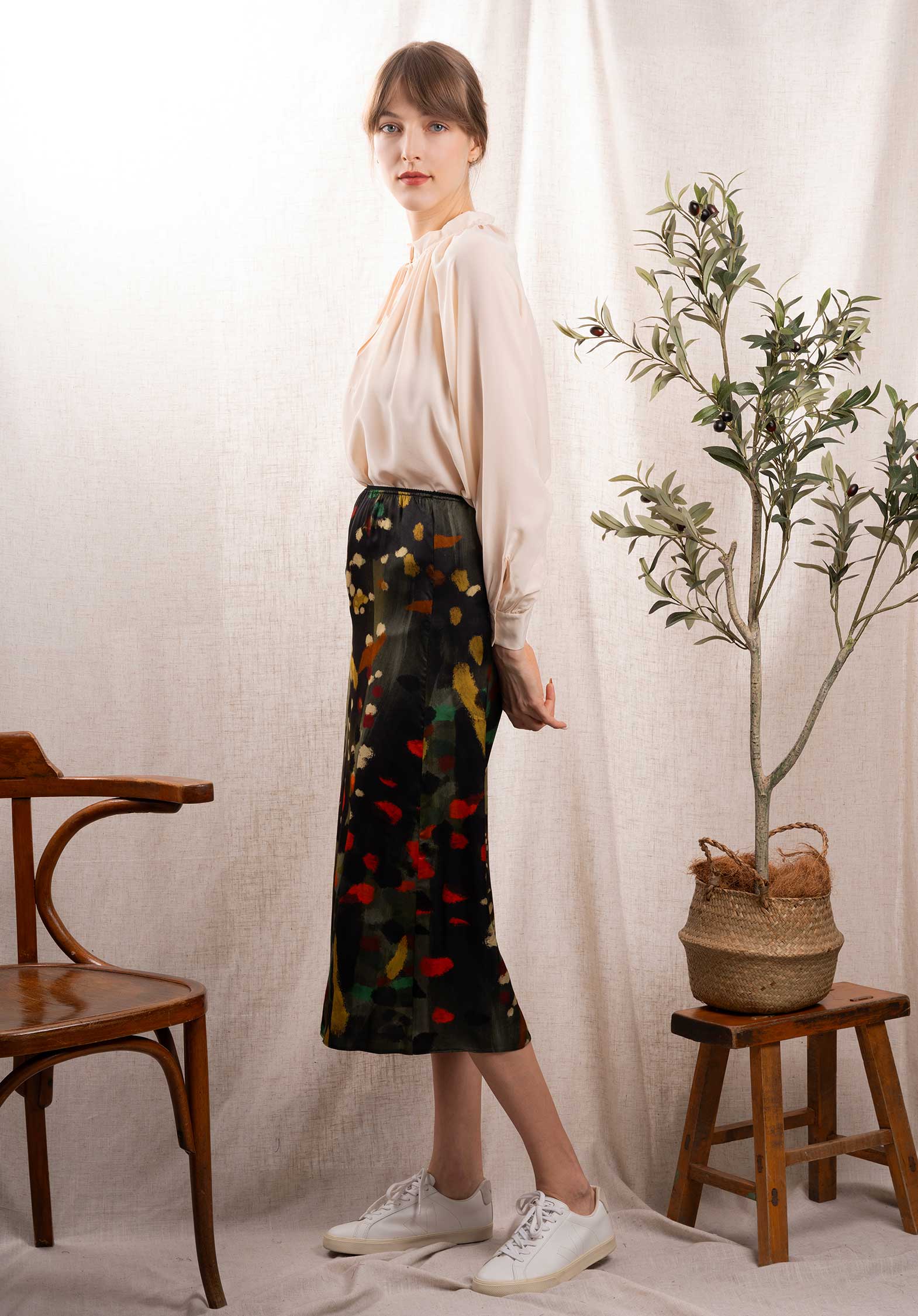 Blouse Anita 3eva88-v09301 Poudre