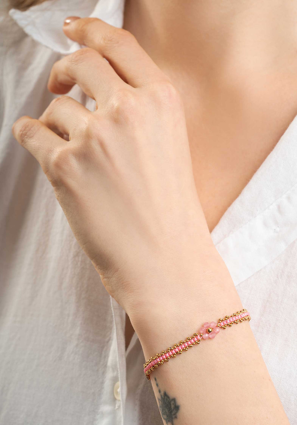 Bracelet Lc2154b Fleurine Pink