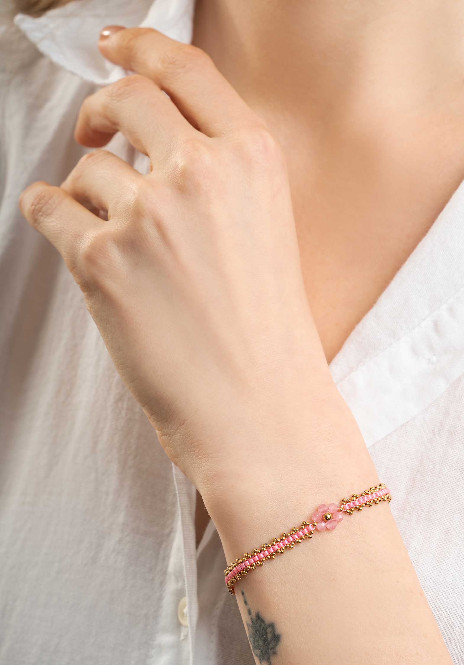 Bracelet Lc2154b Fleurine Pink