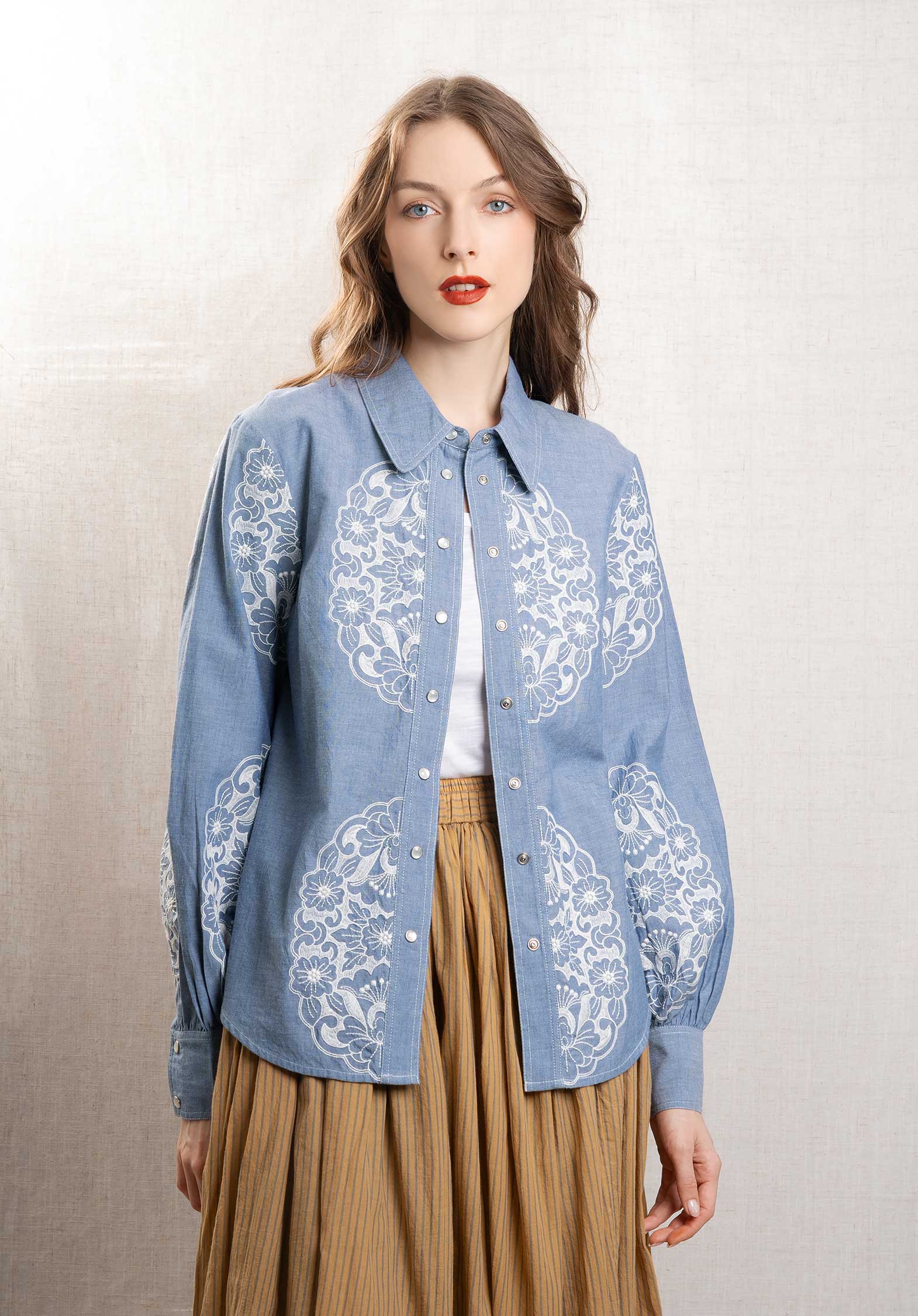 Shirt Chambray E25chac Unique