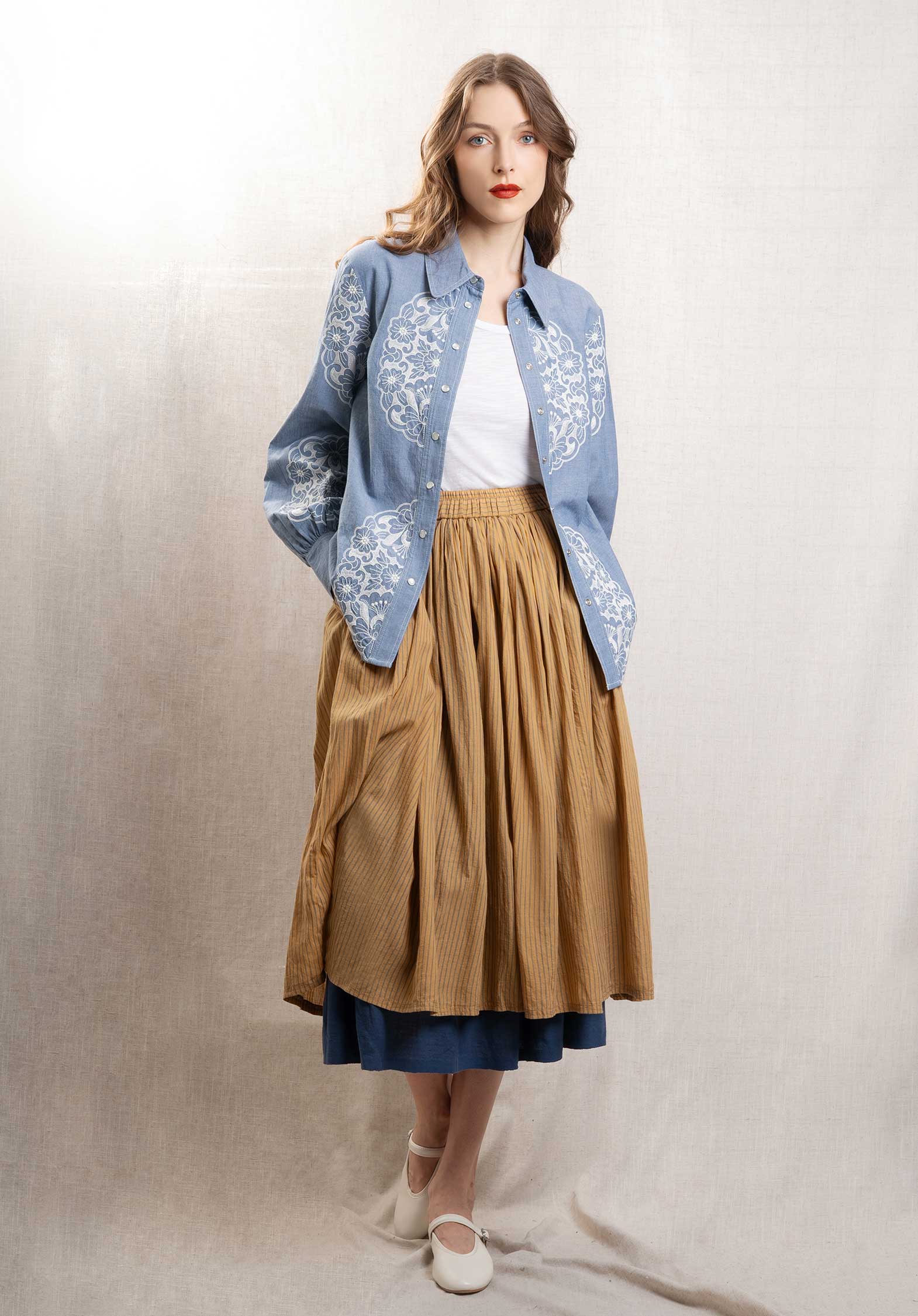 Shirt Chambray E25chac Unique