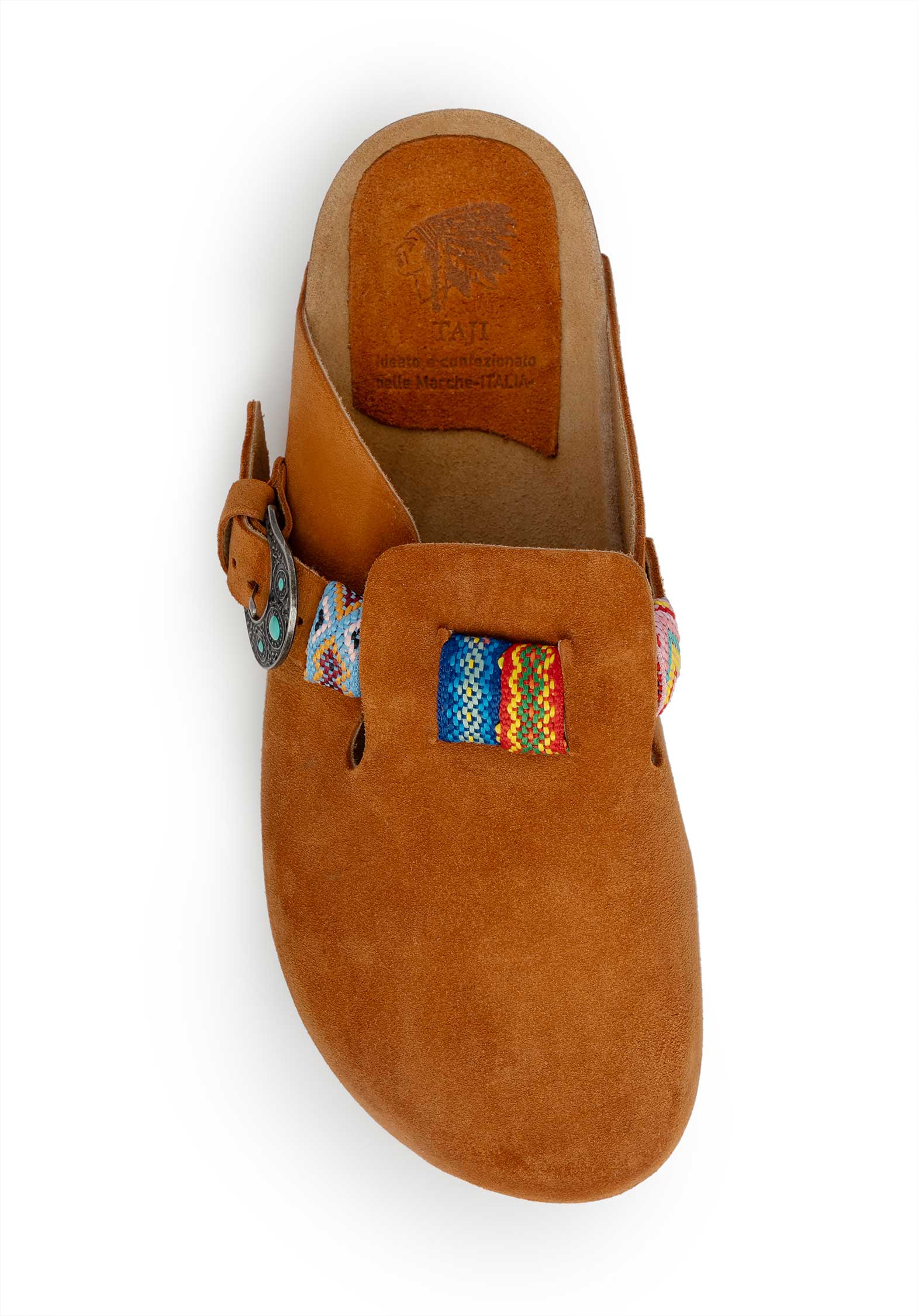 Sandal Donna Sabot Ring Brandy