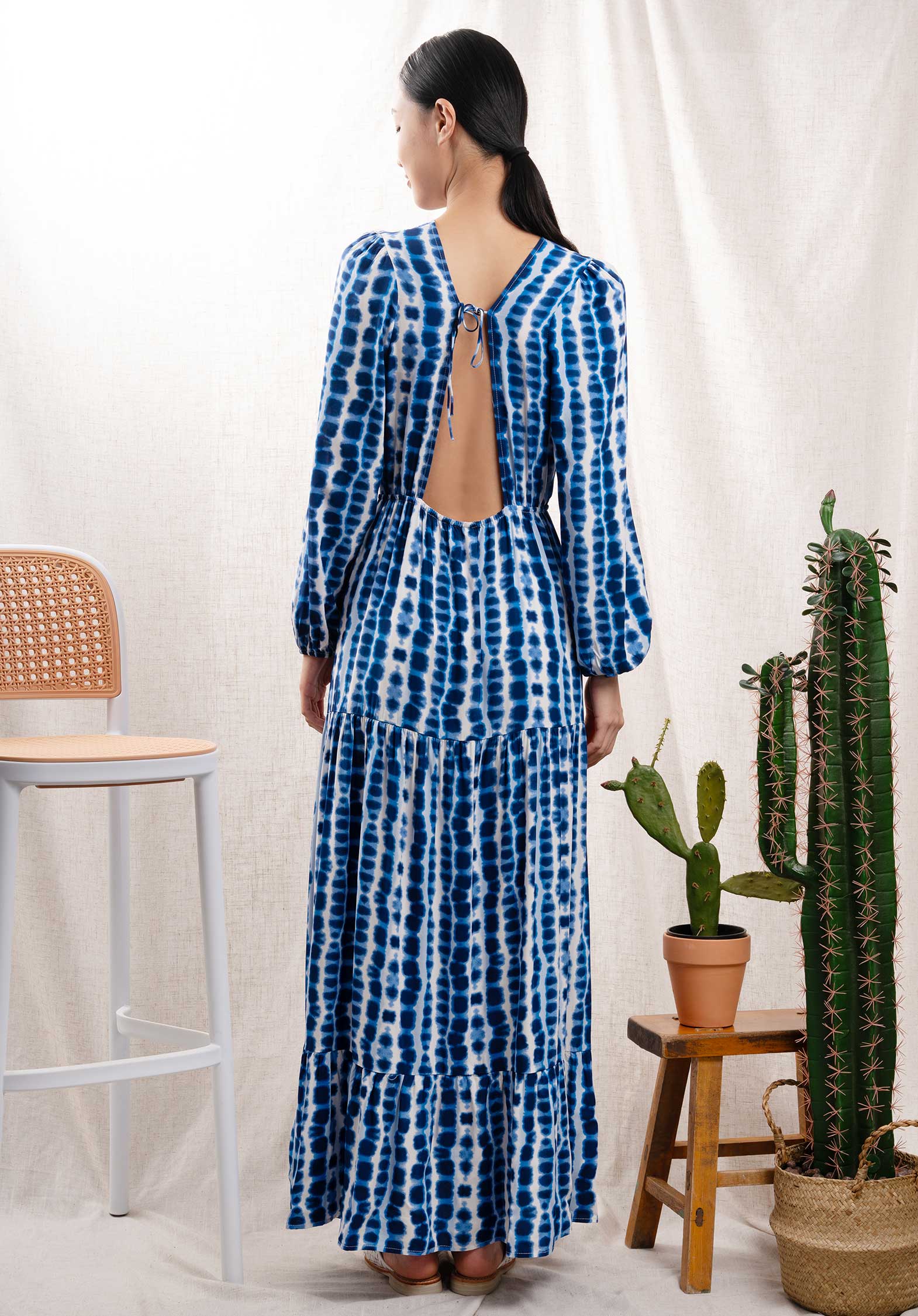 Ls Dress 312024 Bleu