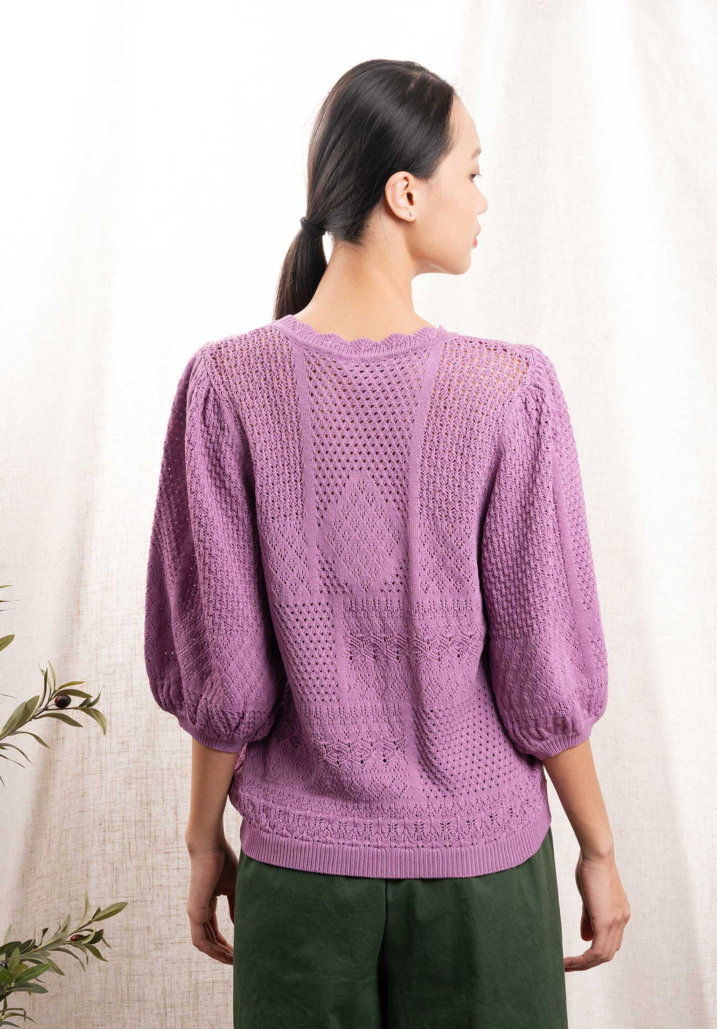 Pullover Aglae Violet
