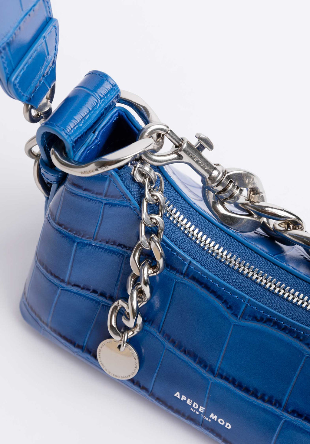 Bag Sm Lunch Box Blue-Croc