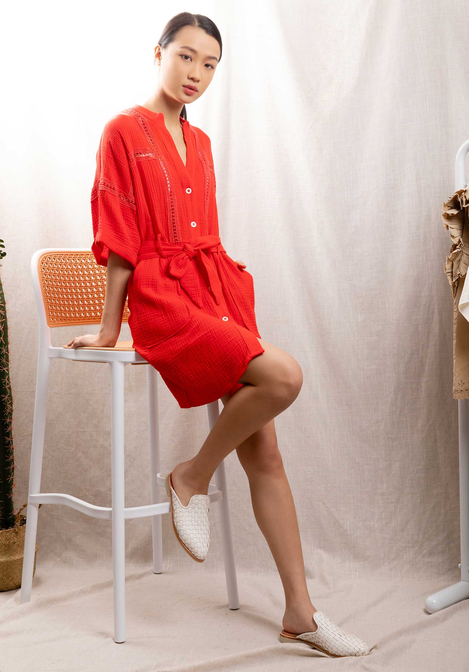 Ms Dress Sorena Rouge