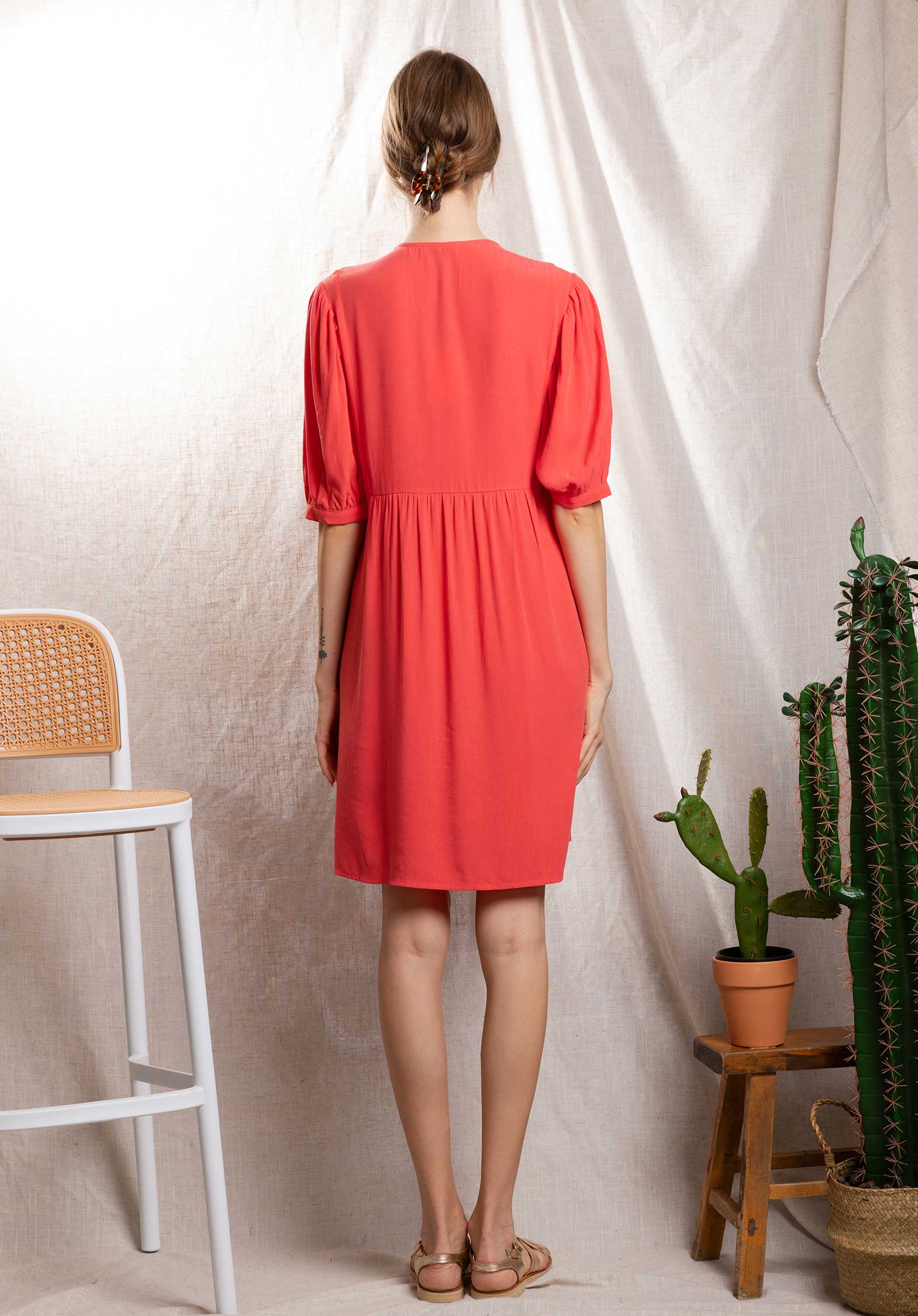 Ms Dress Judy Dress Cherry