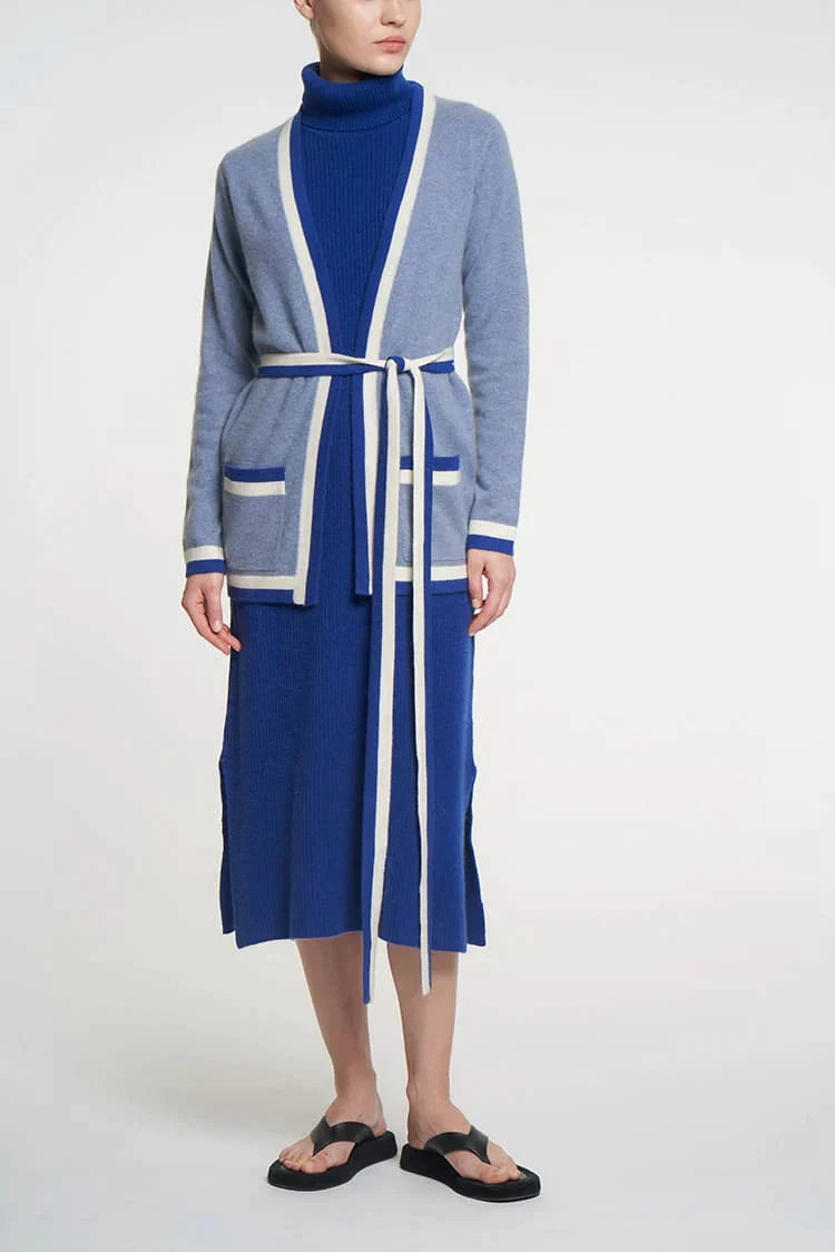 Cardigan C0 C03 Rowen Jean-Blue