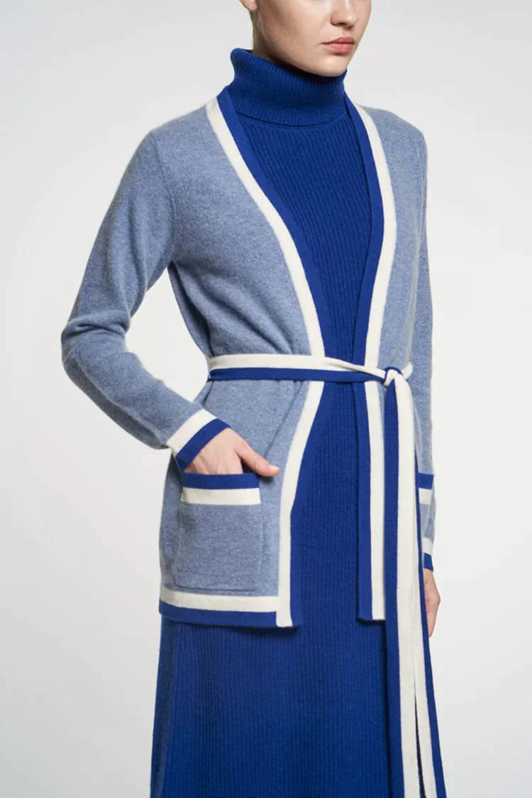 Cardigan C0 C03 Rowen Jean-Blue