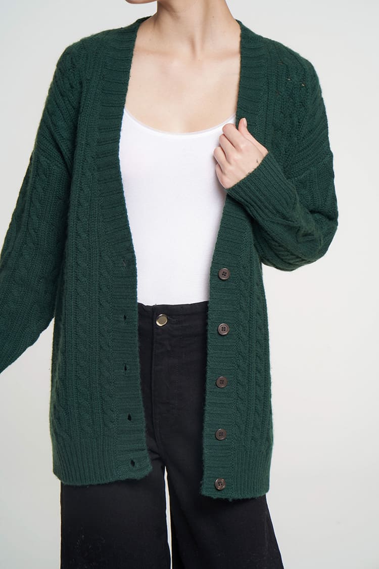 Cardigan C2 C25 Allegra Green