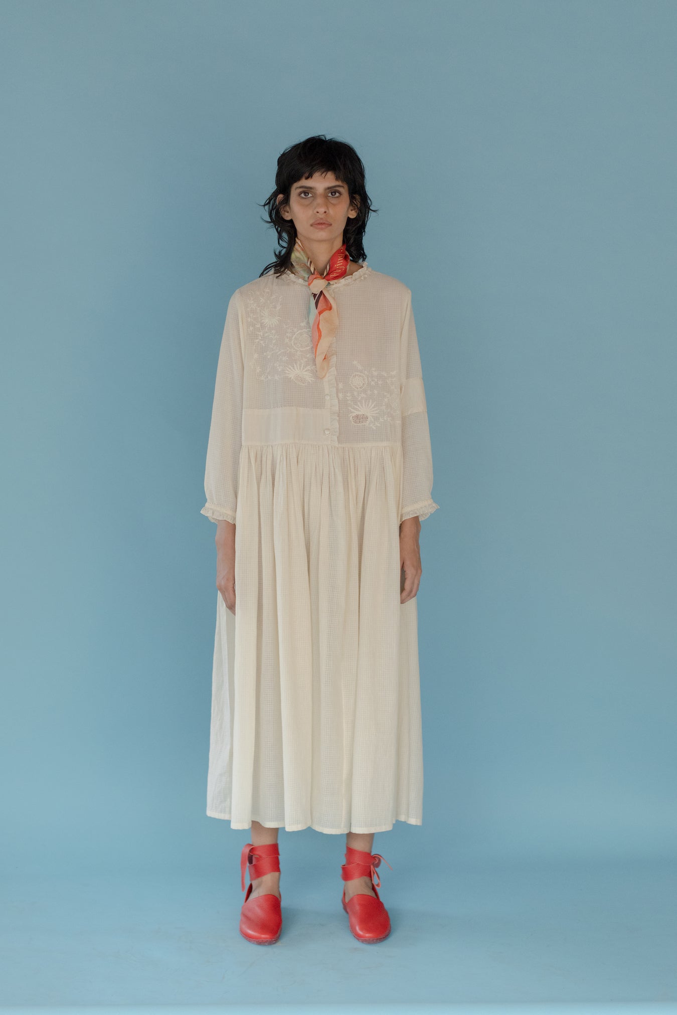 Dress 07b Mara Natural-White