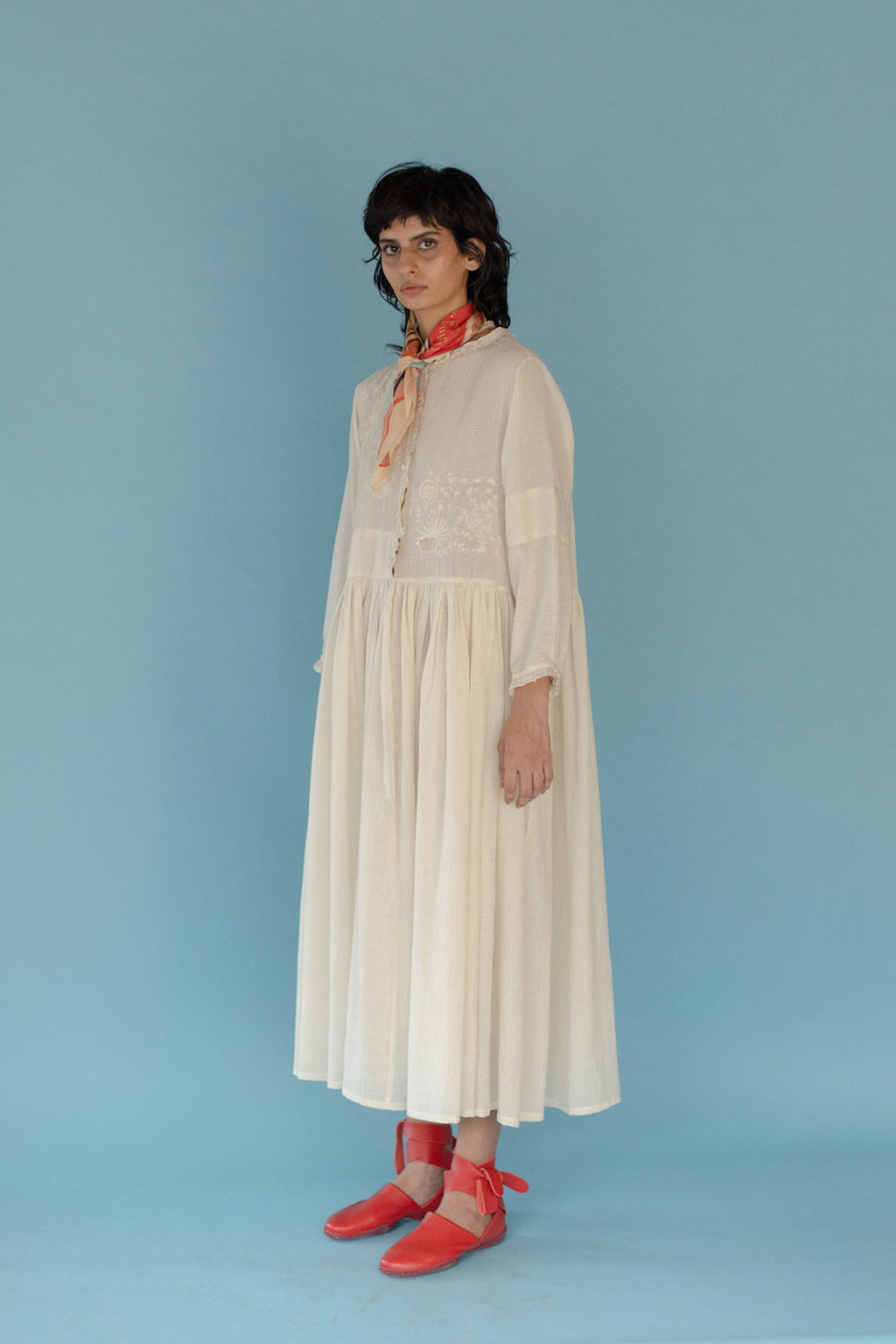 Dress 07b Mara Natural-White