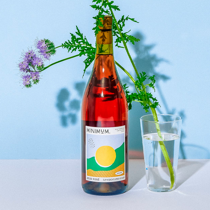 Minimum Wines Rosé Sangio Syrah Cab 2022