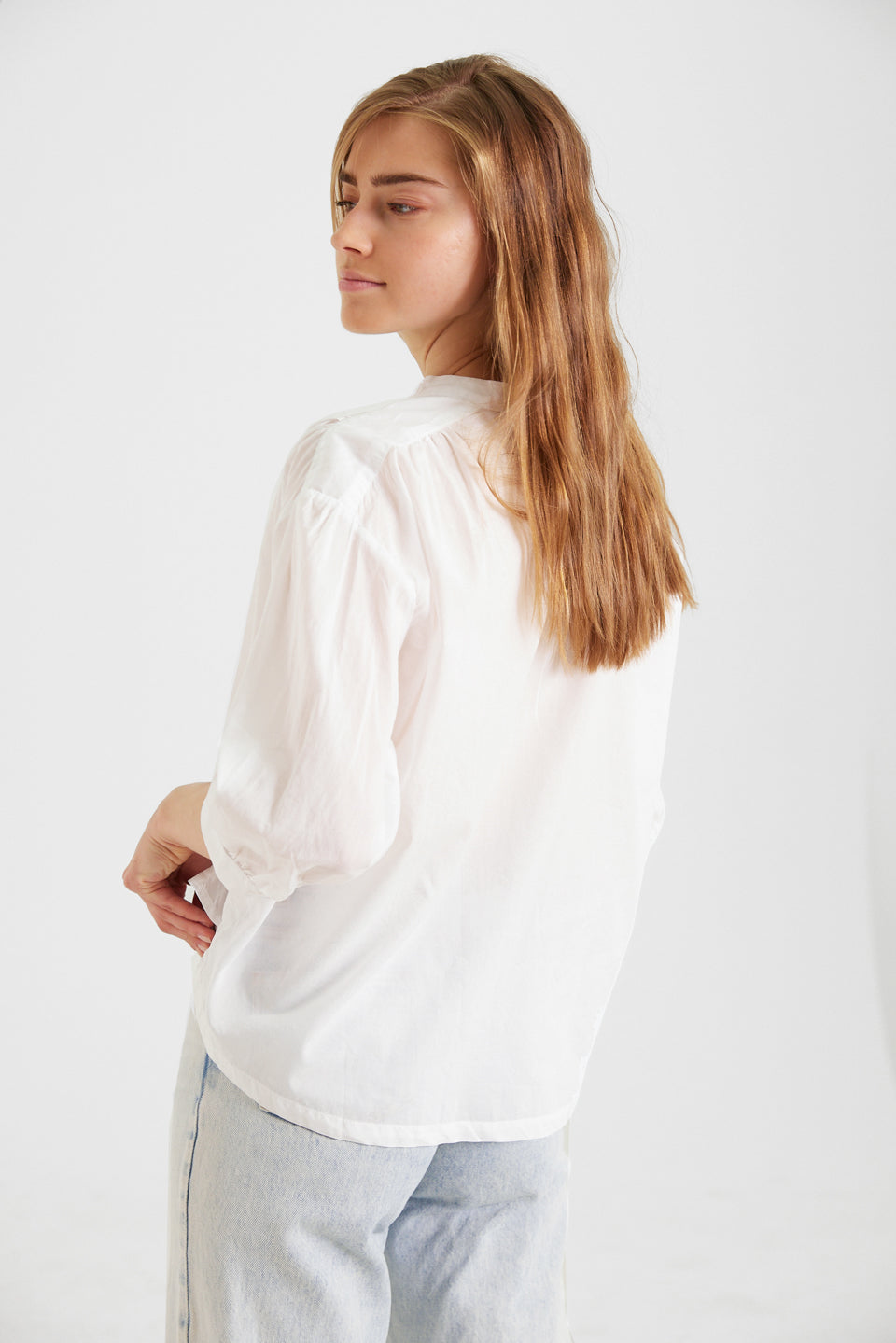 Blouse Carla Carla Blanc