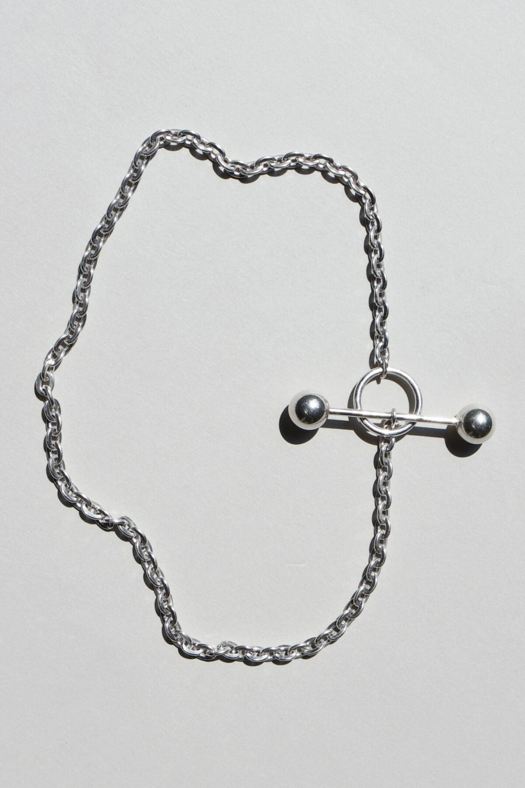 Necklace Barbelle Barbelle Choker Silver