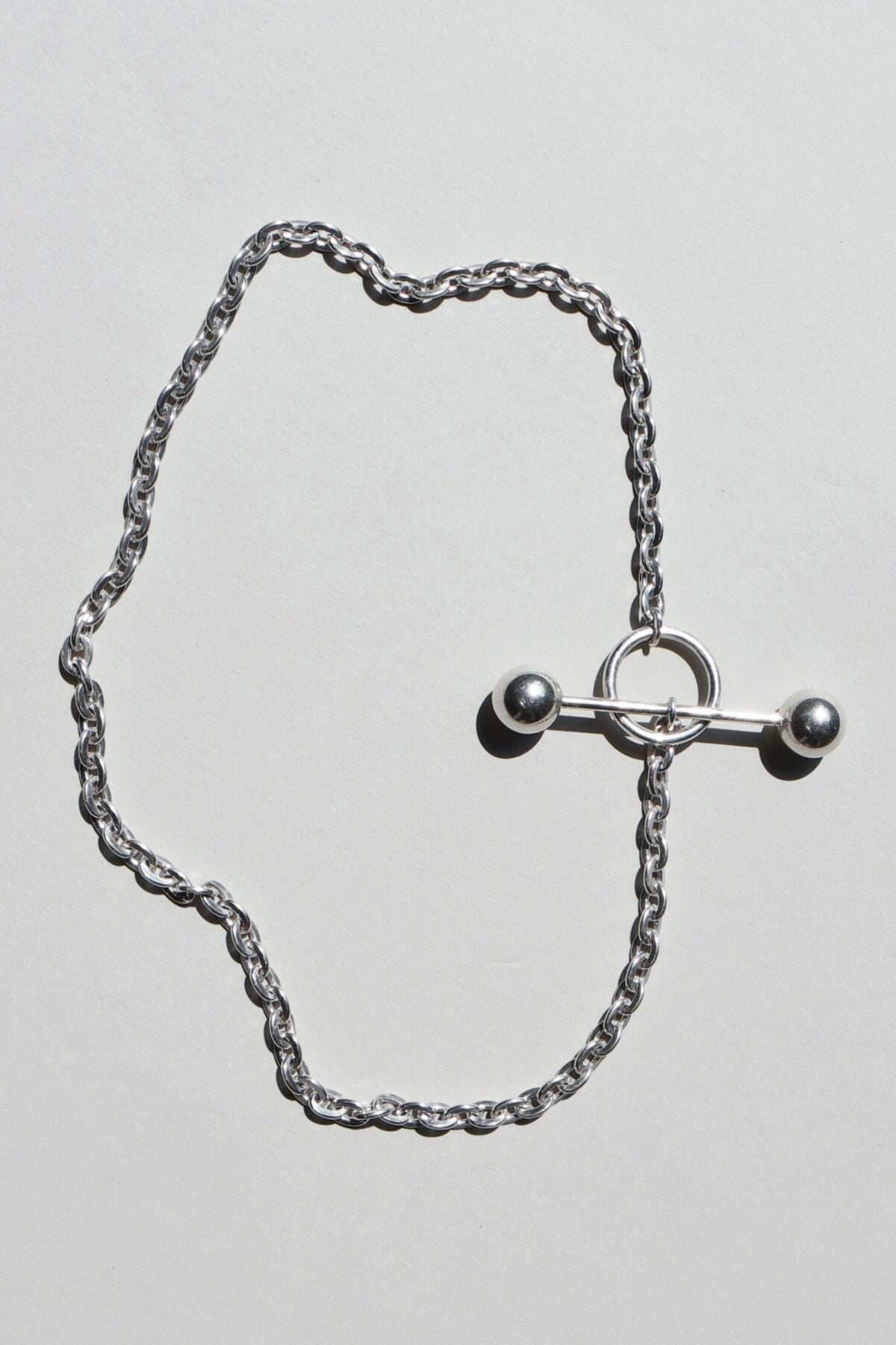Necklace Barbelle Barbelle Choker Silver