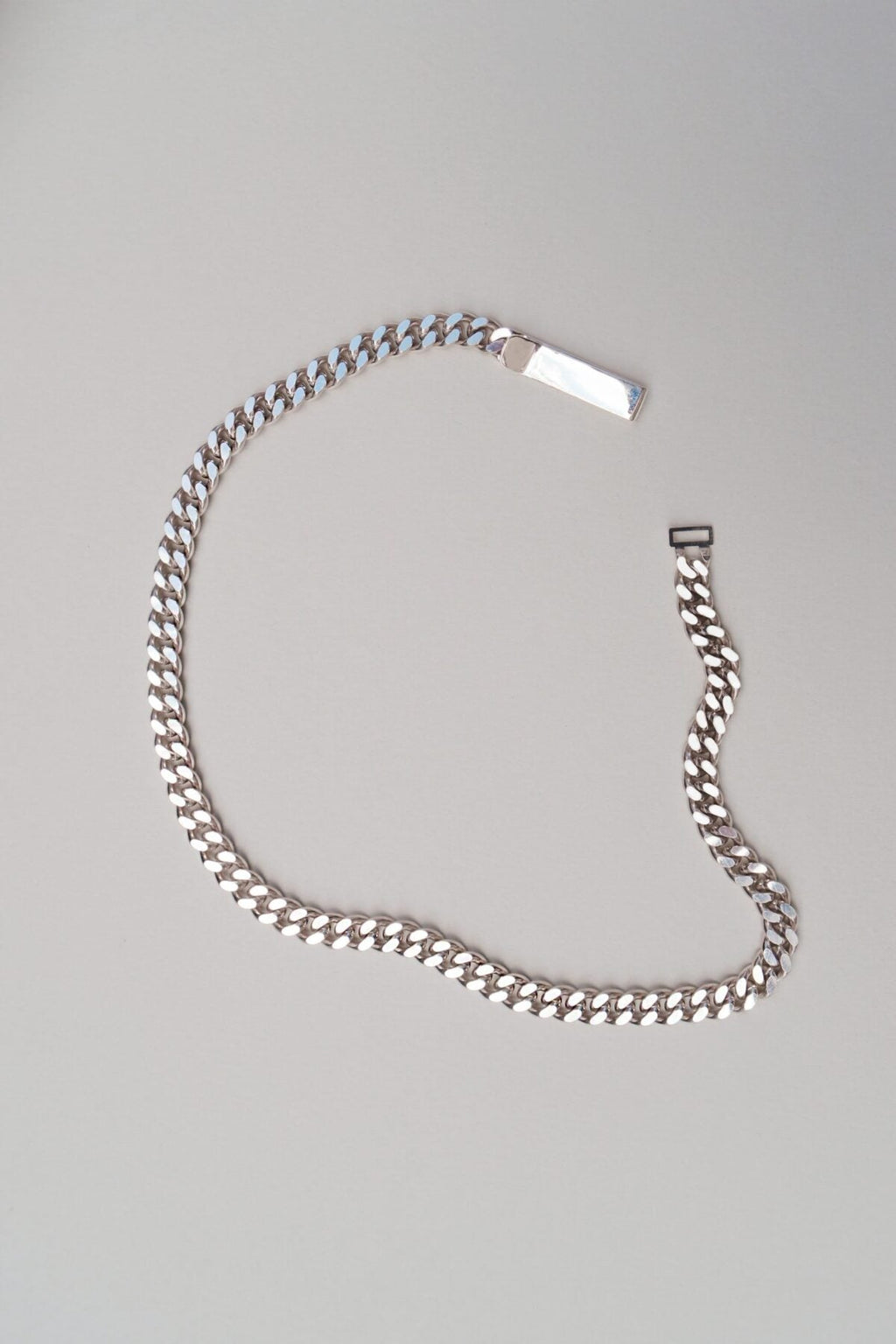 Necklace Linked He Link Heart Neck Silver