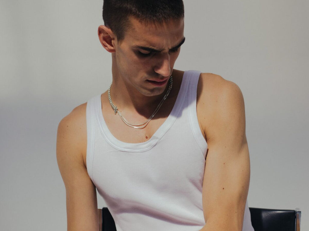 Necklace Long Mixm Long Mixmatch Silver