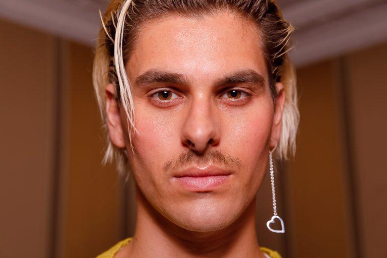 Earring Ls Long He Ls Long Hearts Silver