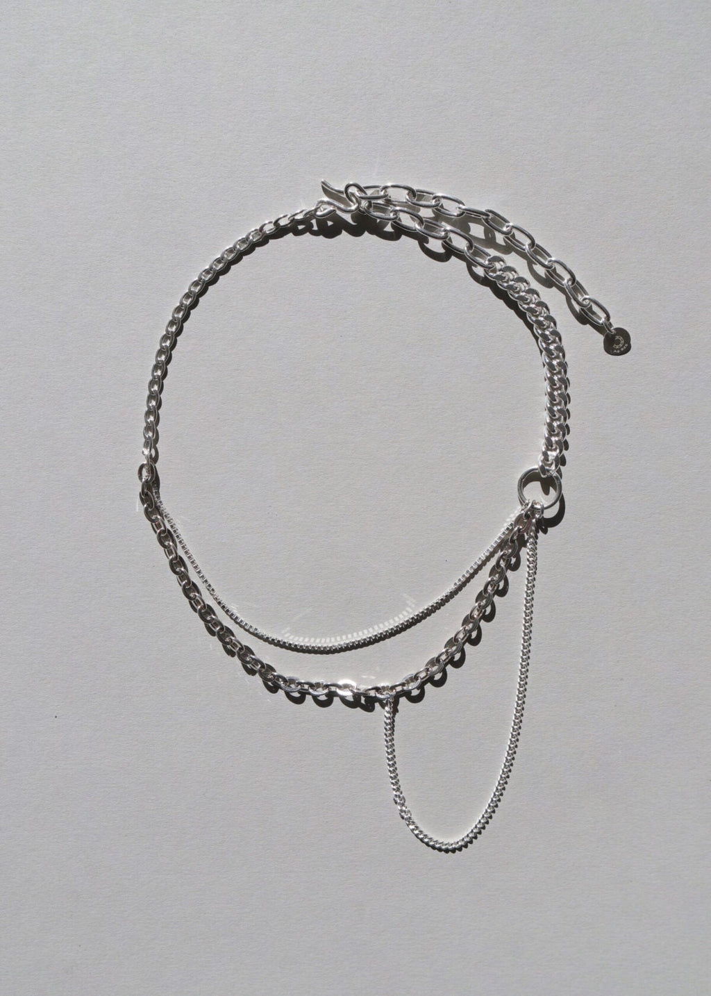 Necklace Short Mix Short Mixmatch Silver