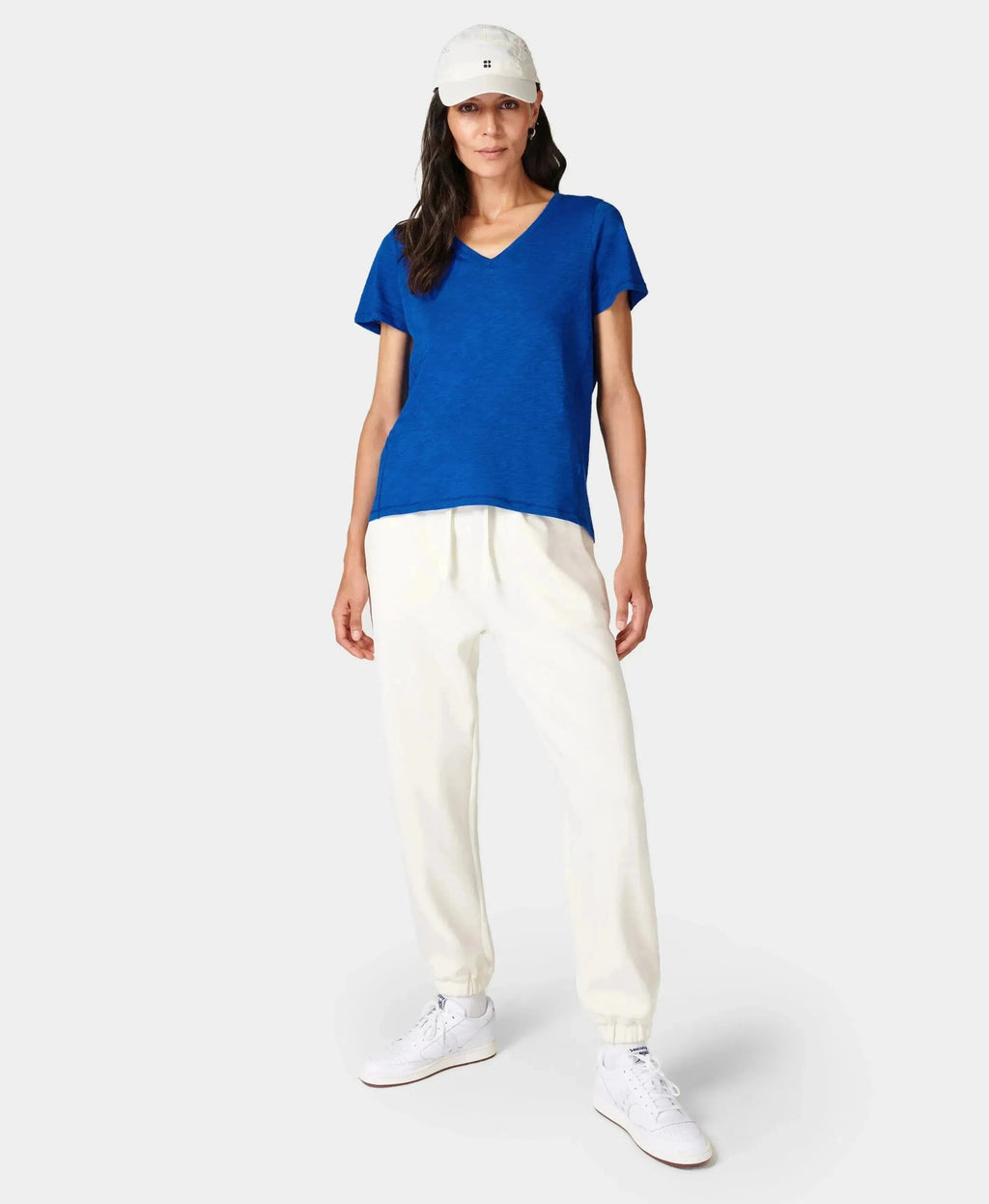 Refresh V-neck T-shirt Sb5497 Lightning-Blue