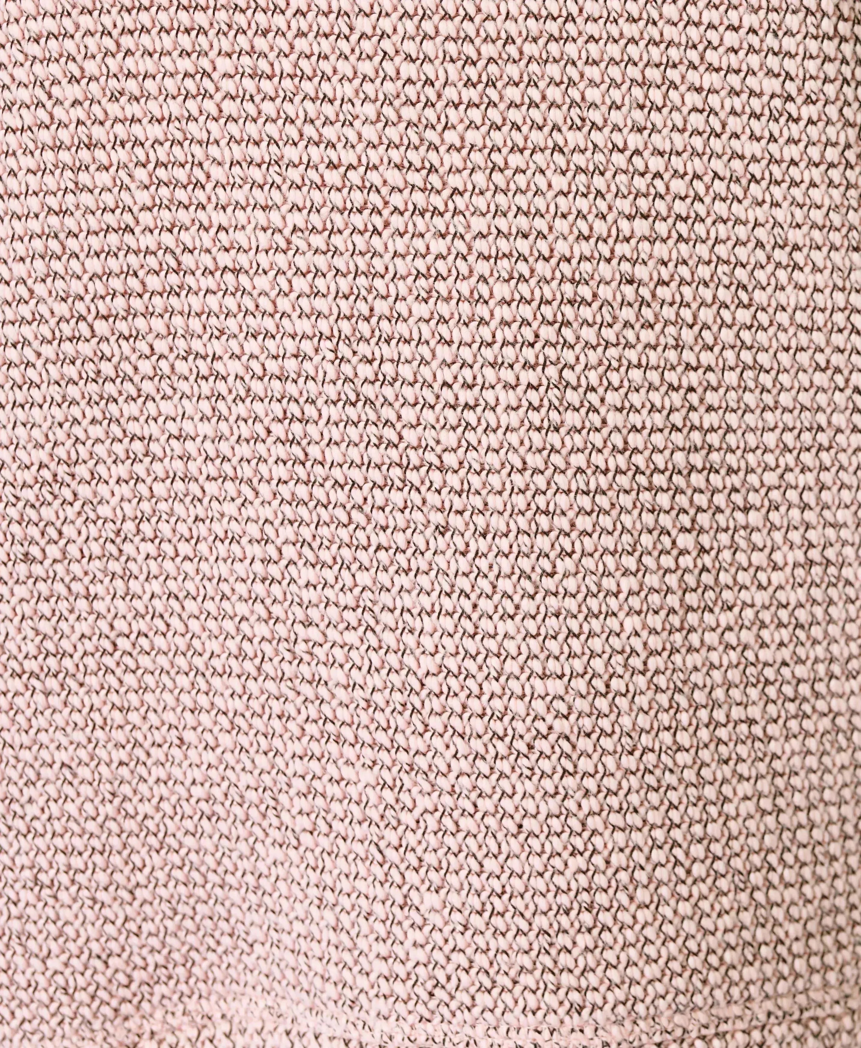 Restful Boucle Half Zip Sweats Sb8089 Soft-Pink