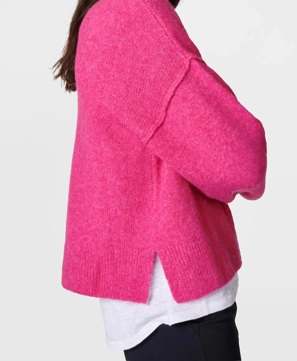 Pinnacle Wool Crew Neck Sb9091 Punk-Pink