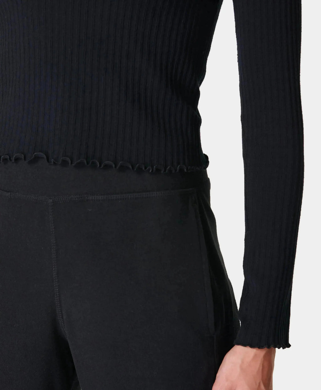 Mindful Long Sleeve Top Sb9183 Black