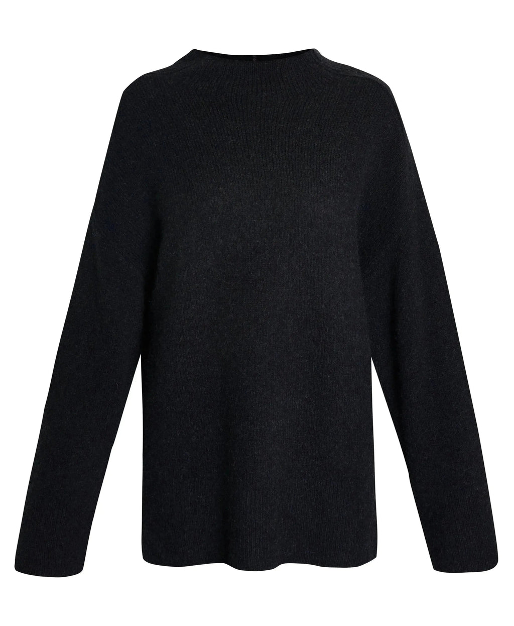 Pinnacle Wool Funnel Neck Sb9221 Black