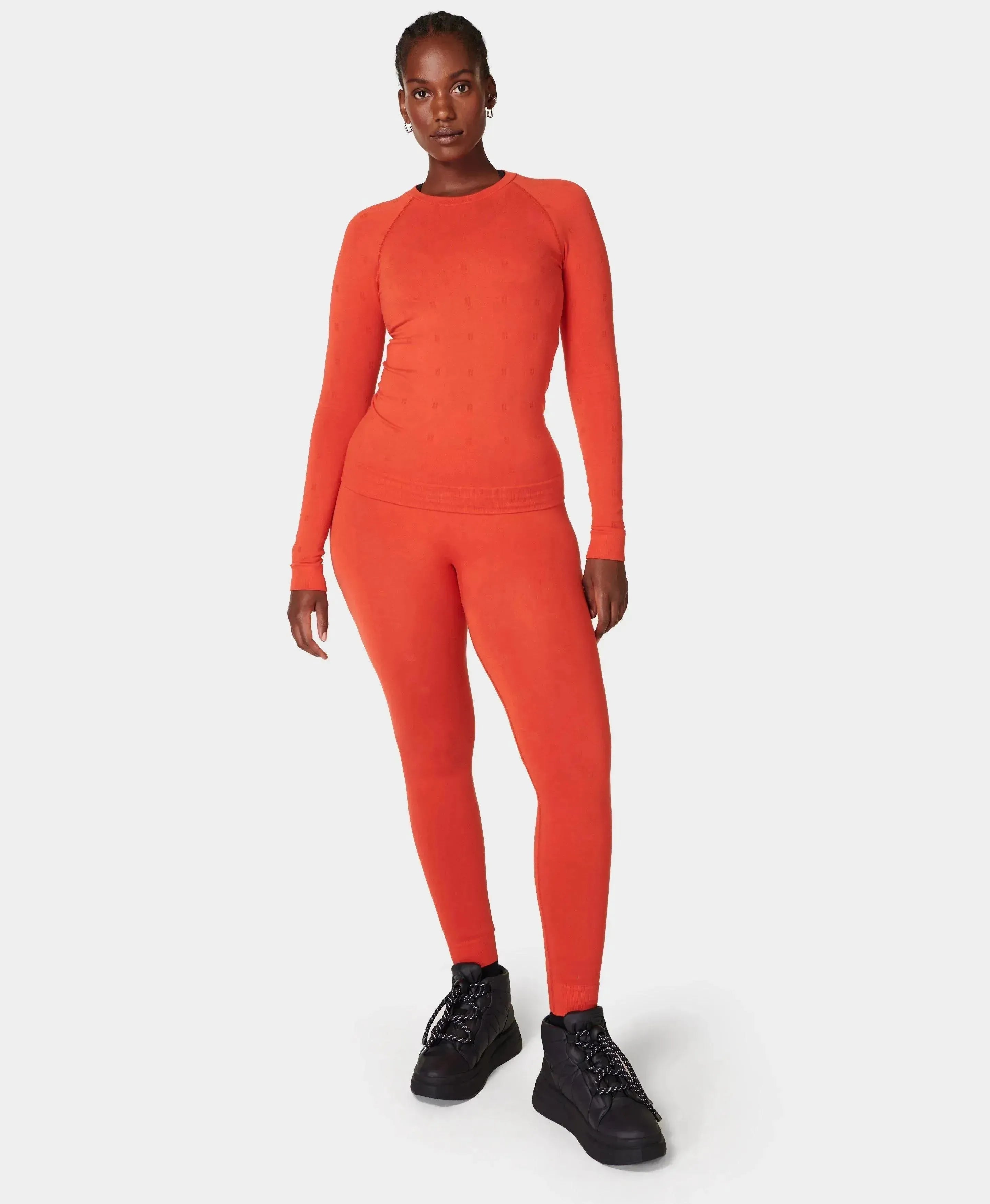 Modal Logo Base Layer Legging Sb9371 Firebird