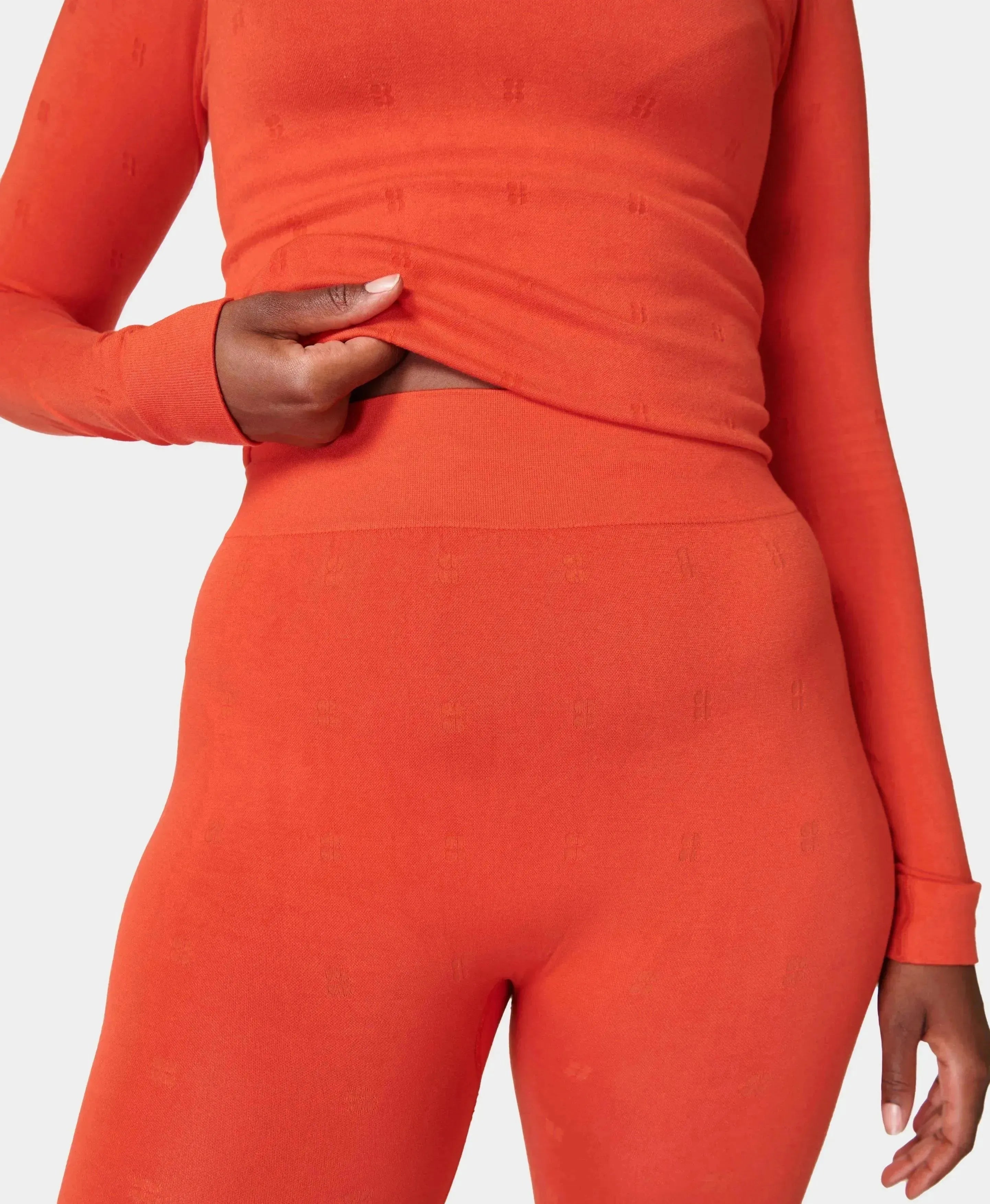 Modal Logo Base Layer Legging Sb9371 Firebird