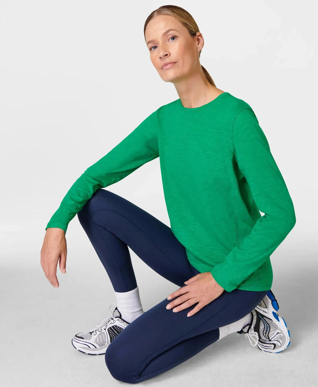 Refresh Crew Neck Long Sleeve Sb9417 Electro-Green