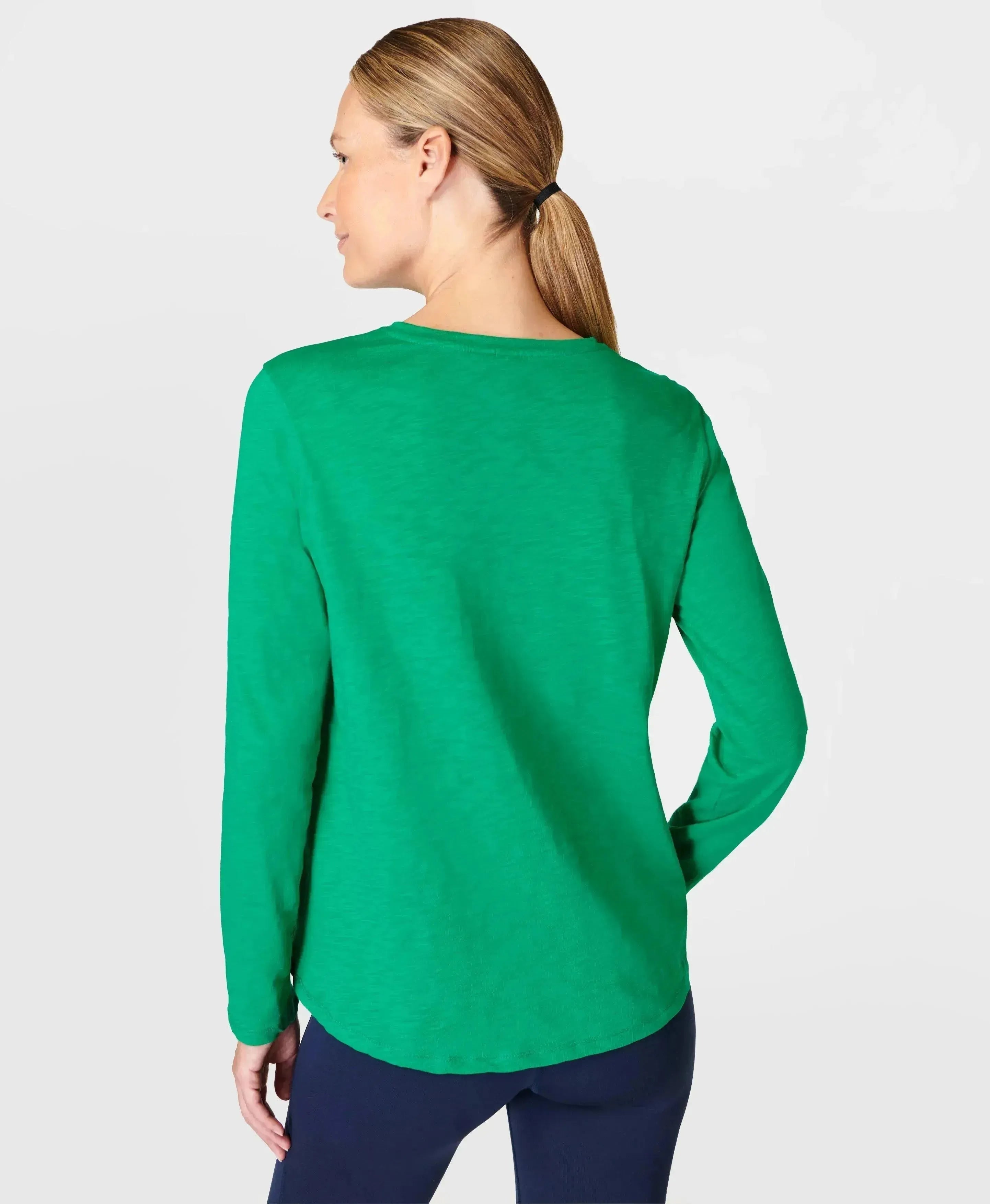 Refresh Crew Neck Long Sleeve Sb9417 Electro-Green