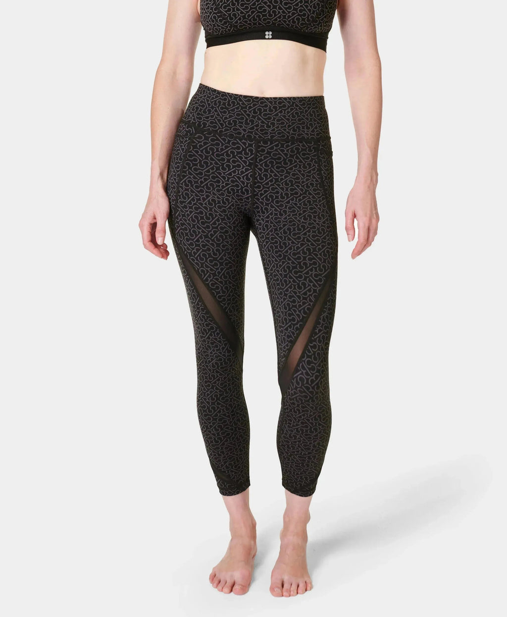 Power Icon Legging Sb9446a Grey-Sb-Slot-Print