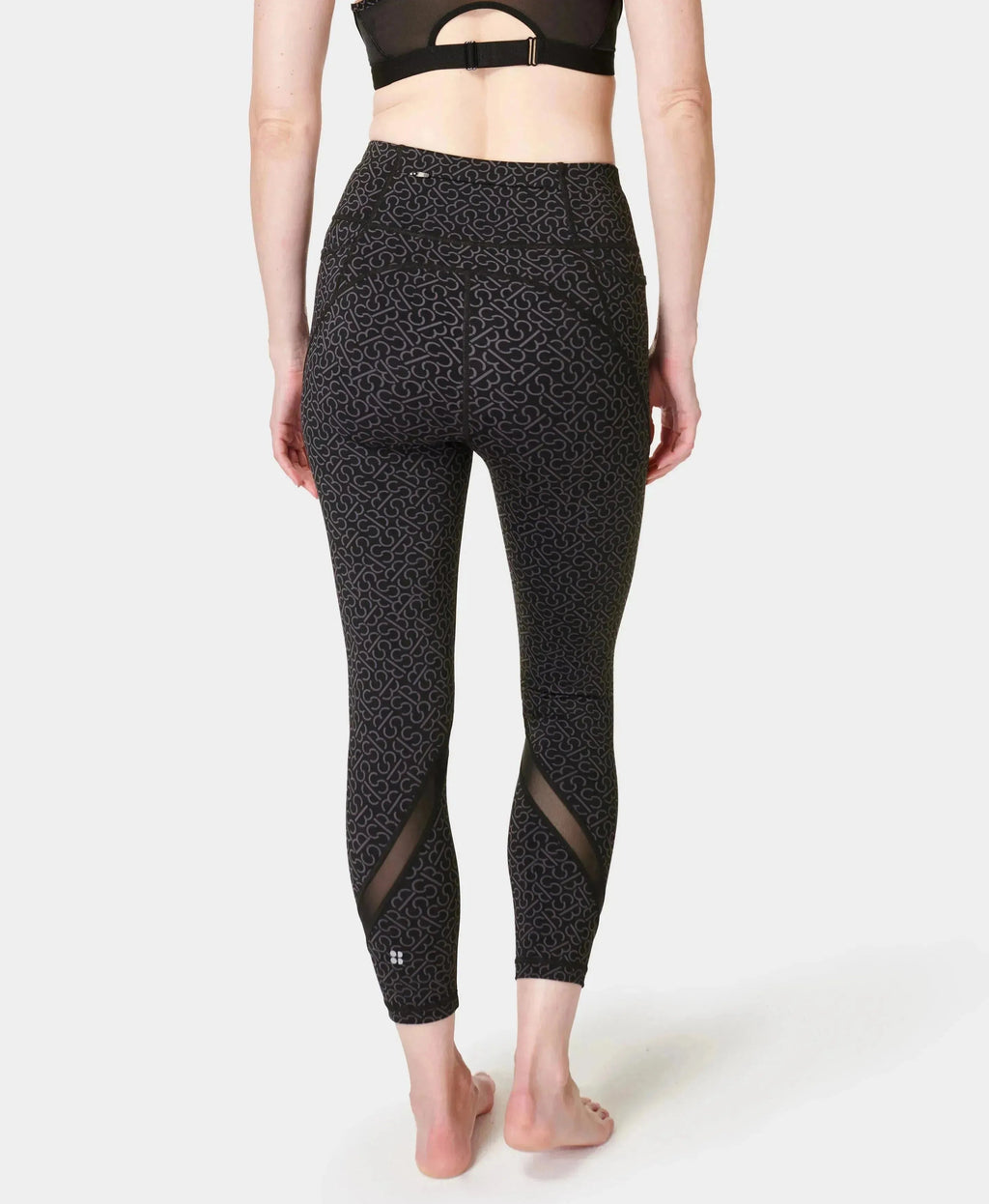 Power Icon Legging Sb9446a Grey-Sb-Slot-Print