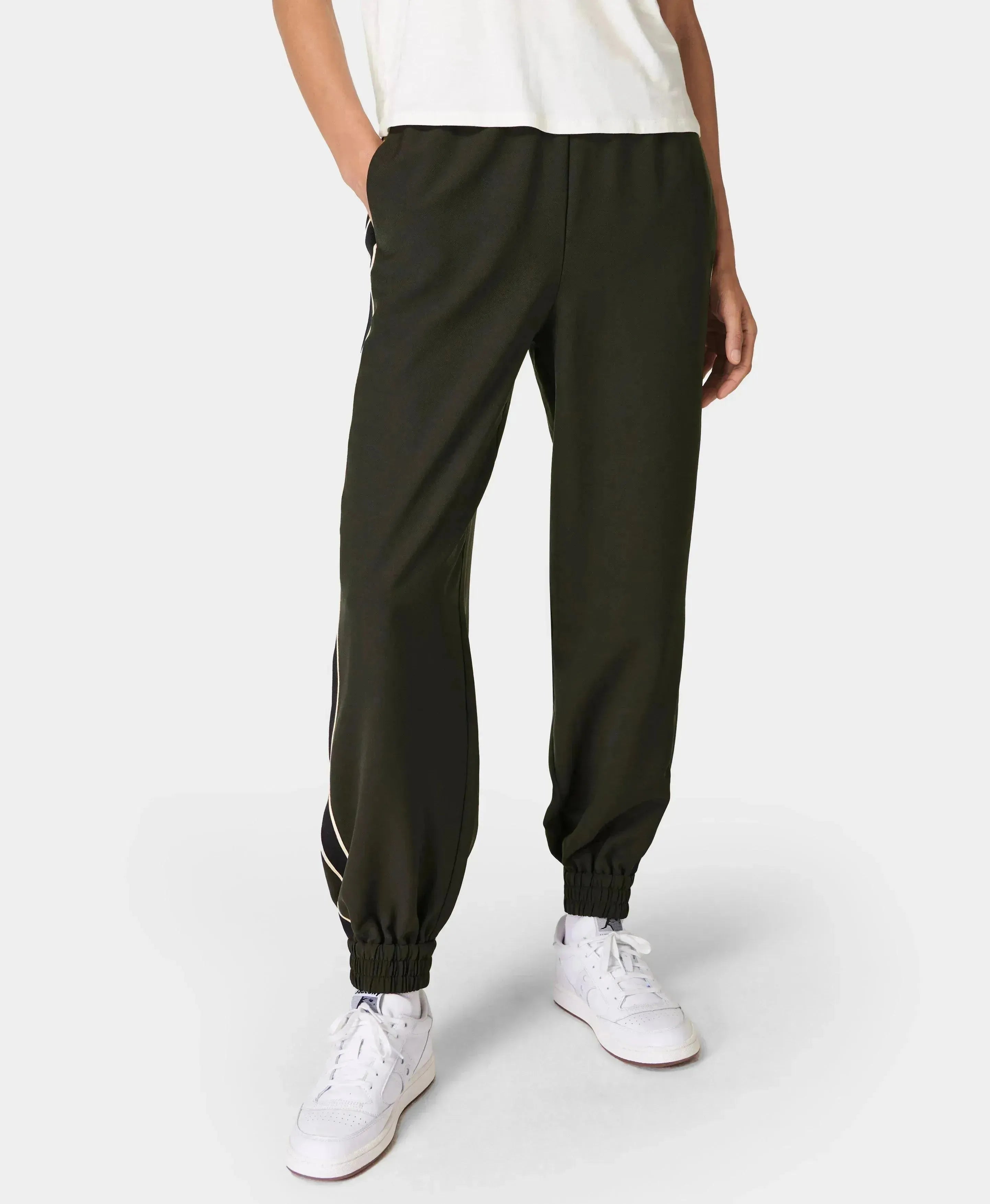 Elite Track Pant Sb9487 Dark-Ivy-Green
