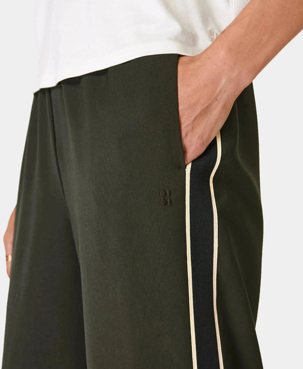 Elite Track Pant Sb9487 Dark-Ivy-Green