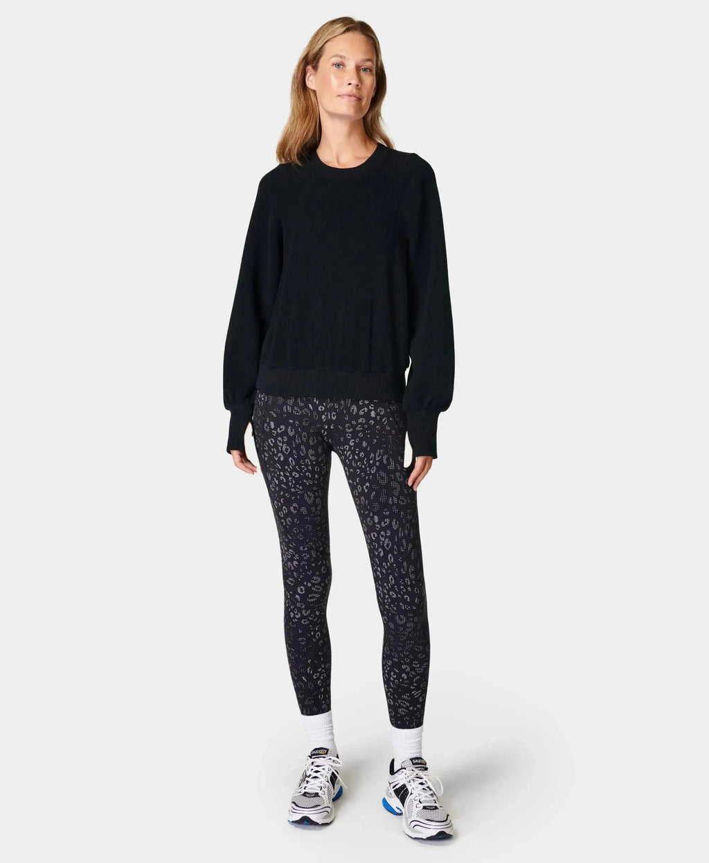 Mallow Sweatshirt Sb9537 Black