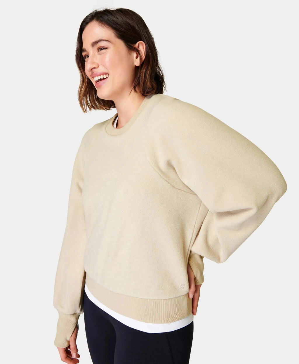 Mallow Sweatshirt Sb9537 Dove-Beige