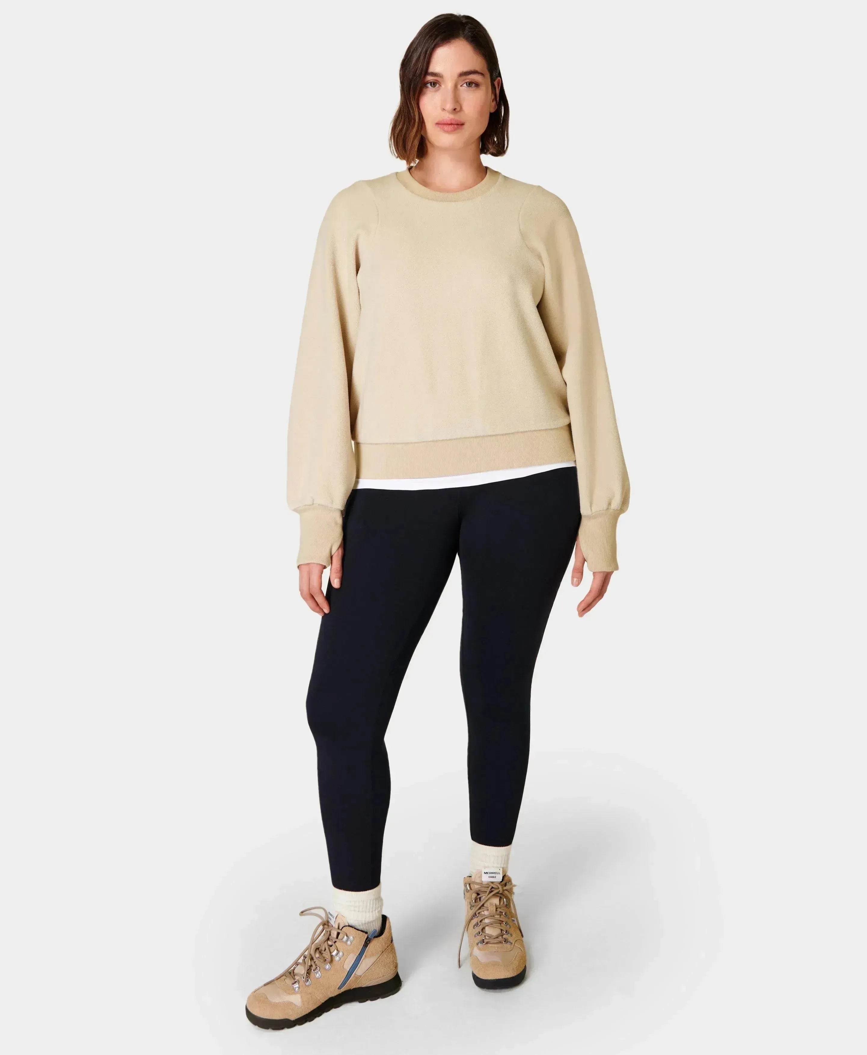 Mallow Sweatshirt Sb9537 Dove-Beige