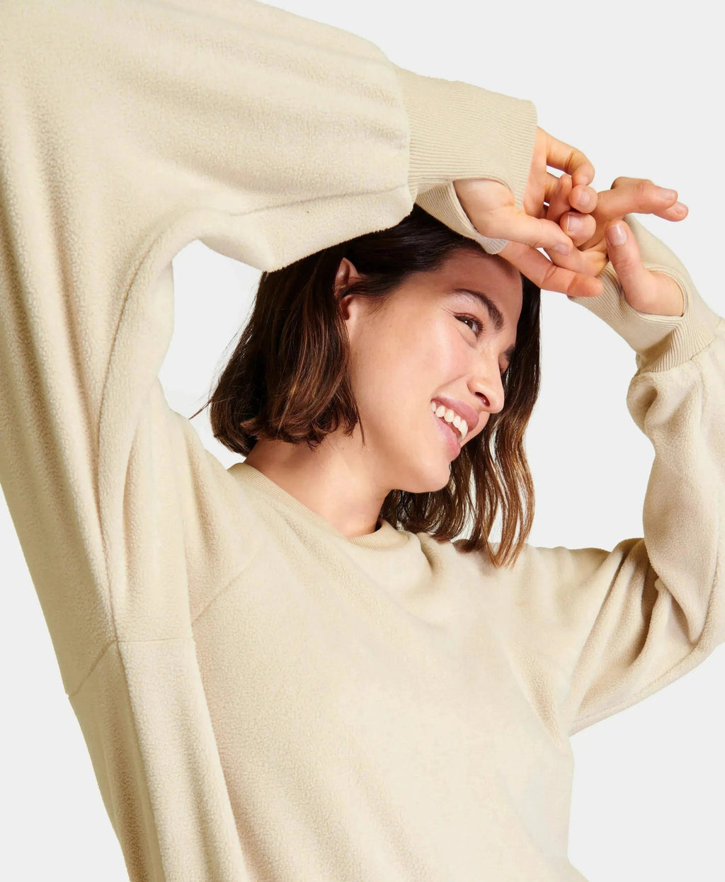 Mallow Sweatshirt Sb9537 Dove-Beige