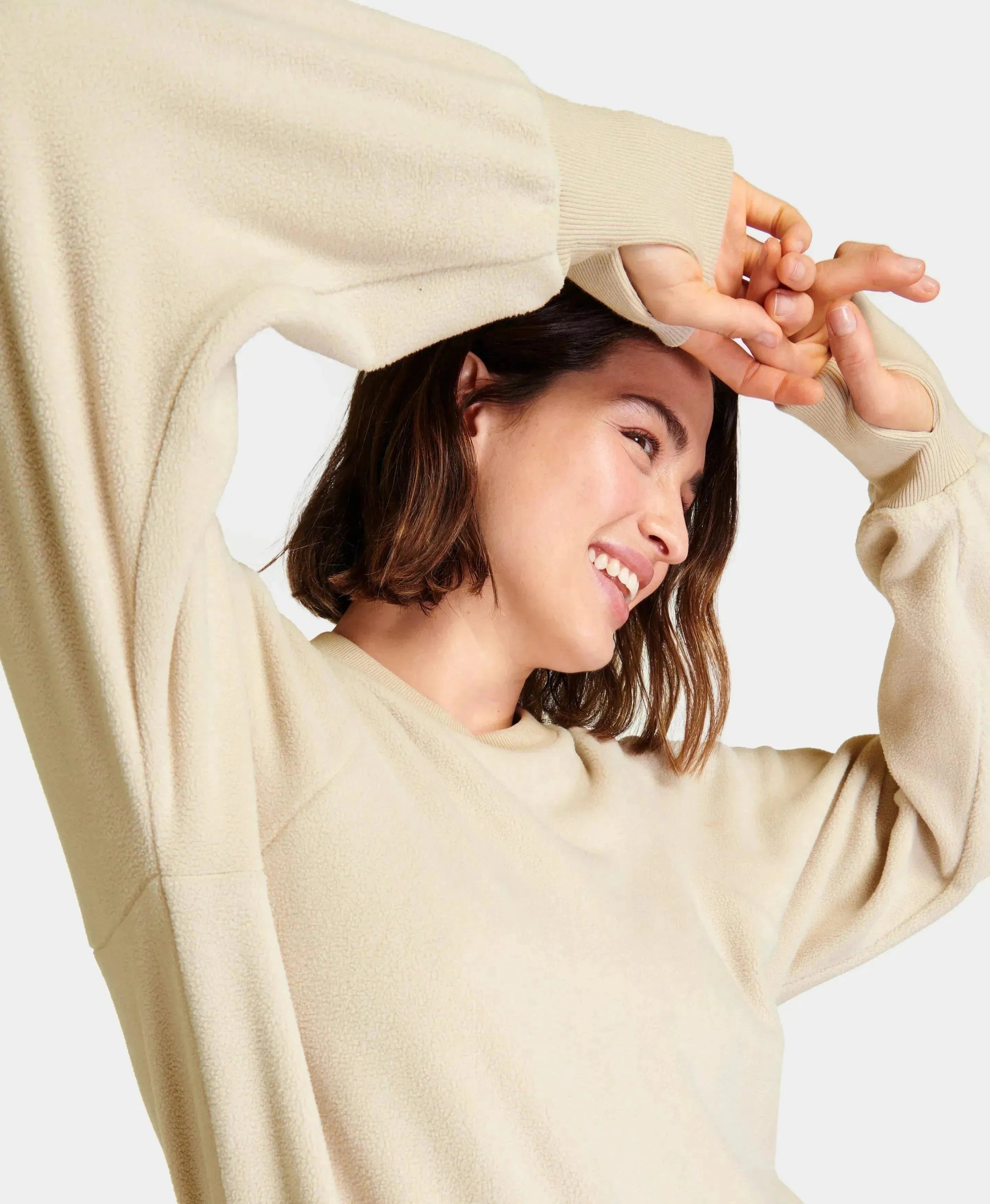 Mallow Sweatshirt Sb9537 Dove-Beige