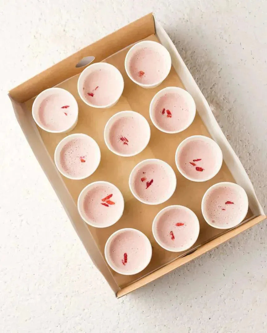 Digestion Aid Lassi Shots - Strawberry (Set of 12) (GF/V)